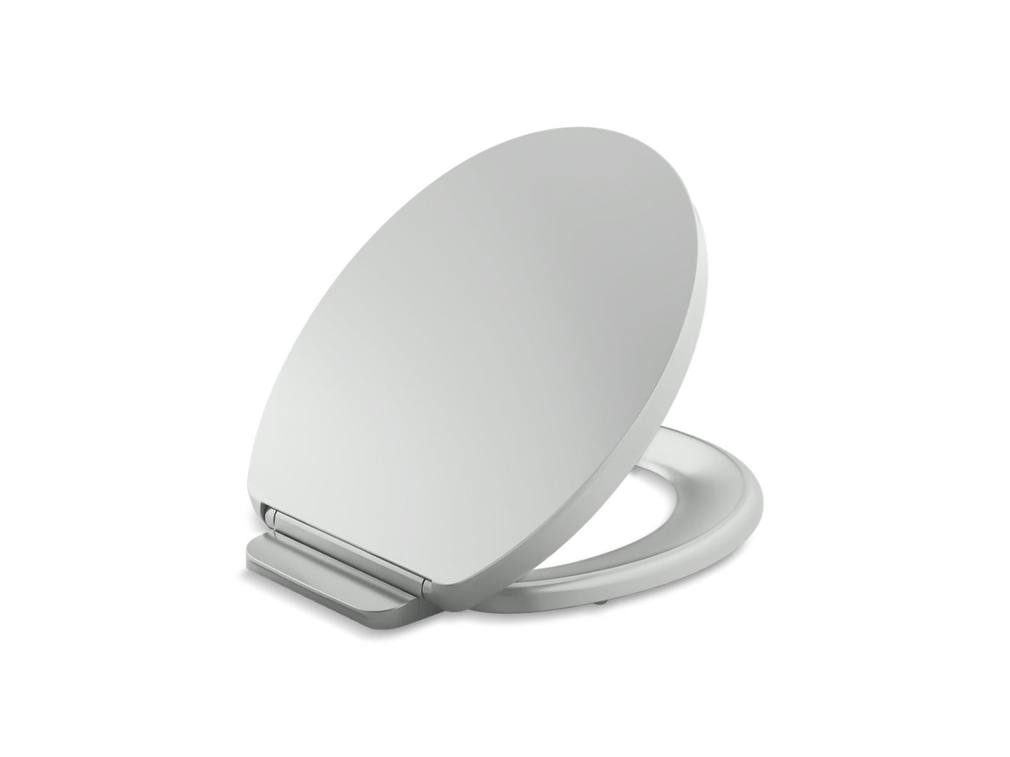 KOHLER K-26802-95 Impro Readylatch Quiet-Close Round-Front Toilet Seat In Ice Grey
