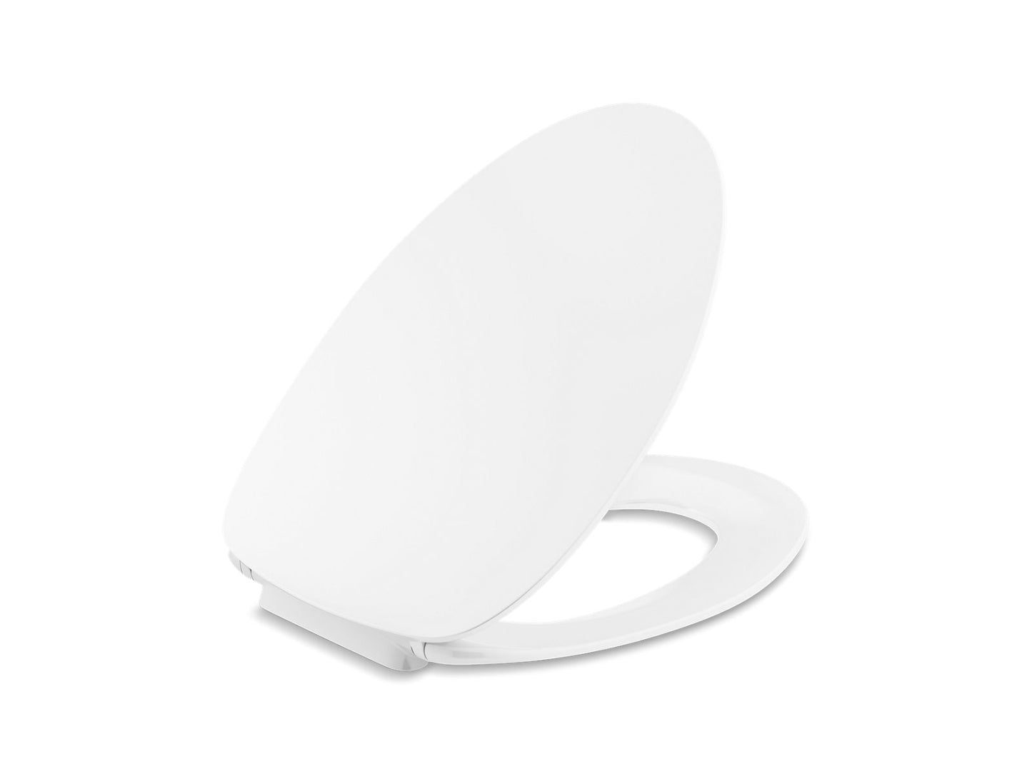 KOHLER Papyrus Quiet-Close elongated toilet seat - White, K-30782-0