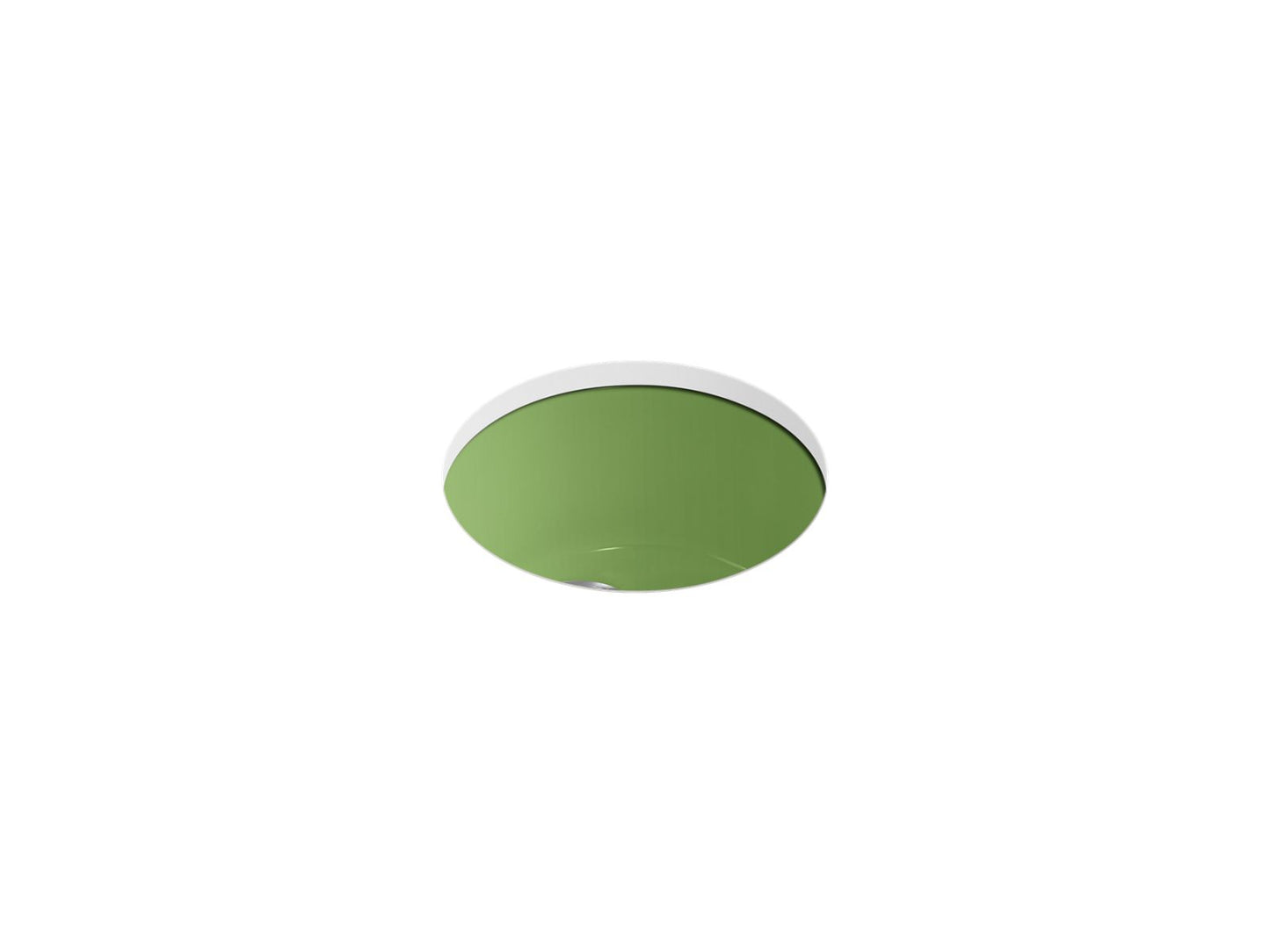 KOHLER Porto Fino 18-1/2" top-/undermount single-bowl bar sink - Fresh Green, K-6565-34