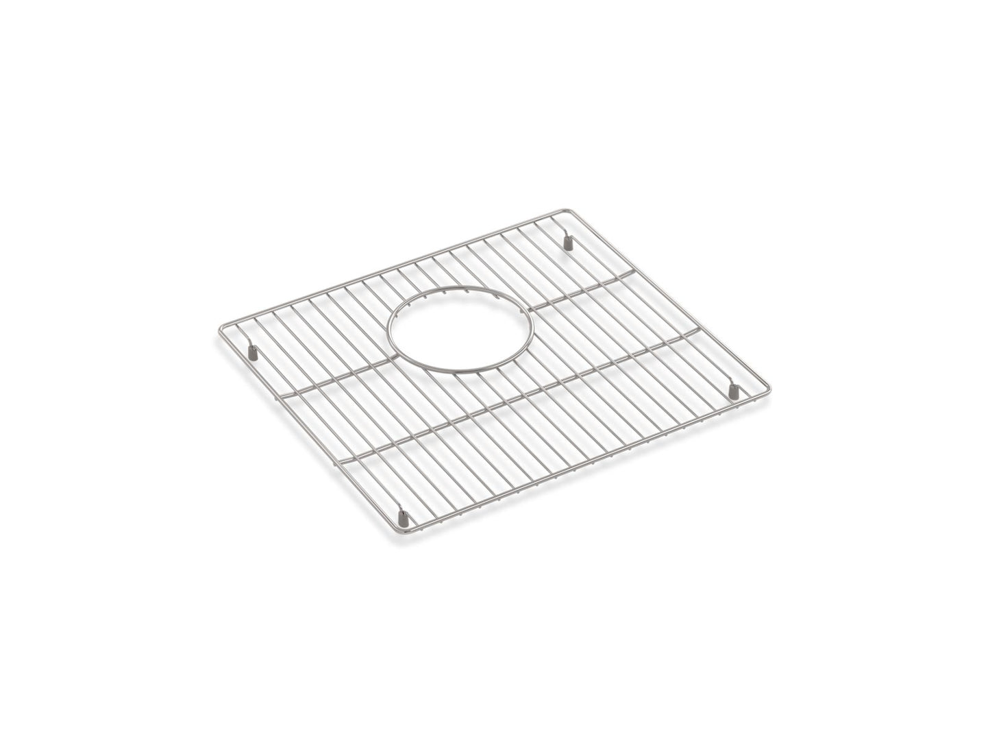 KOHLER K-33675-ST Strive Left-side sink rack for K-33664-PC Strive kitchen sink - Stainless Steel