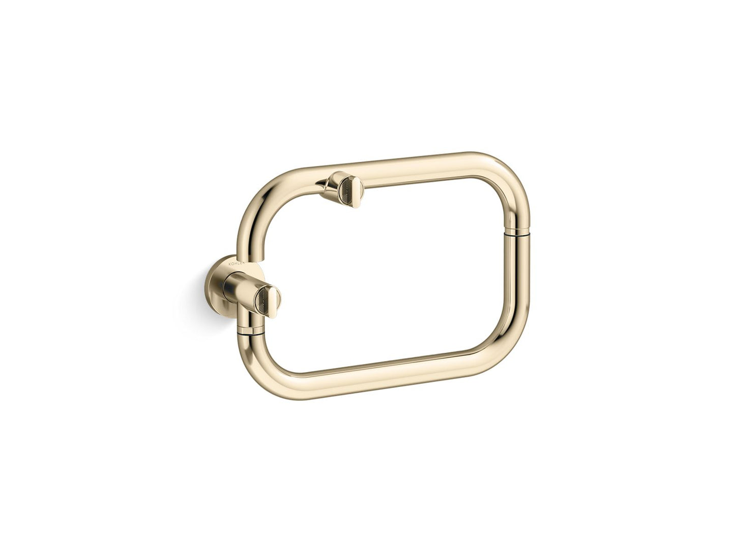 KOHLER K-28276-AF Components Wall-Mount Pot Filler - Vibrant French Gold