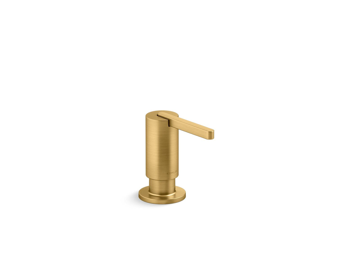 KOHLER K-28293-2MB Components Soap/Lotion Dispenser - Vibrant Brushed Moderne Brass