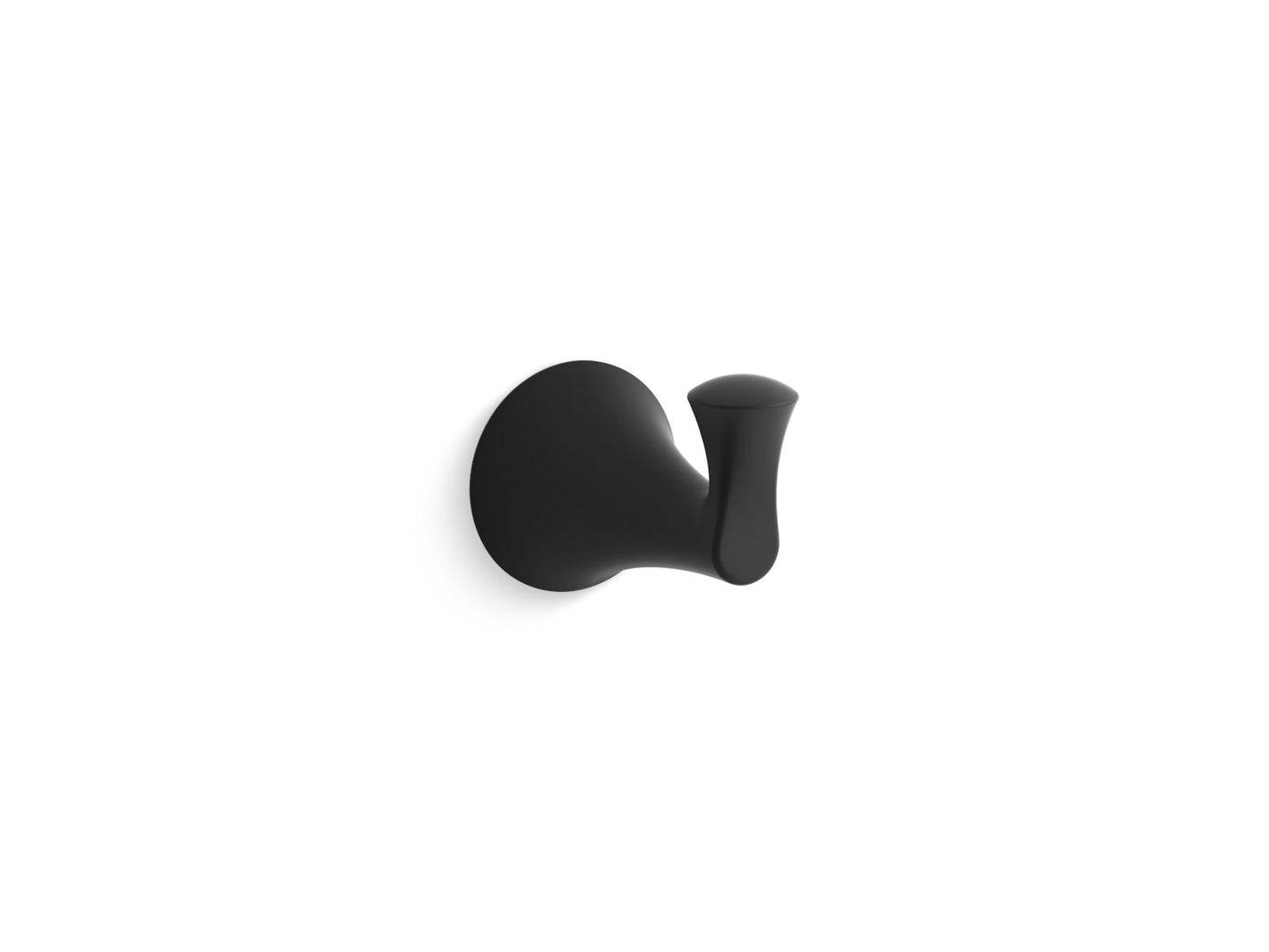 KOHLER K-35933-BL Robe hook - Matte Black