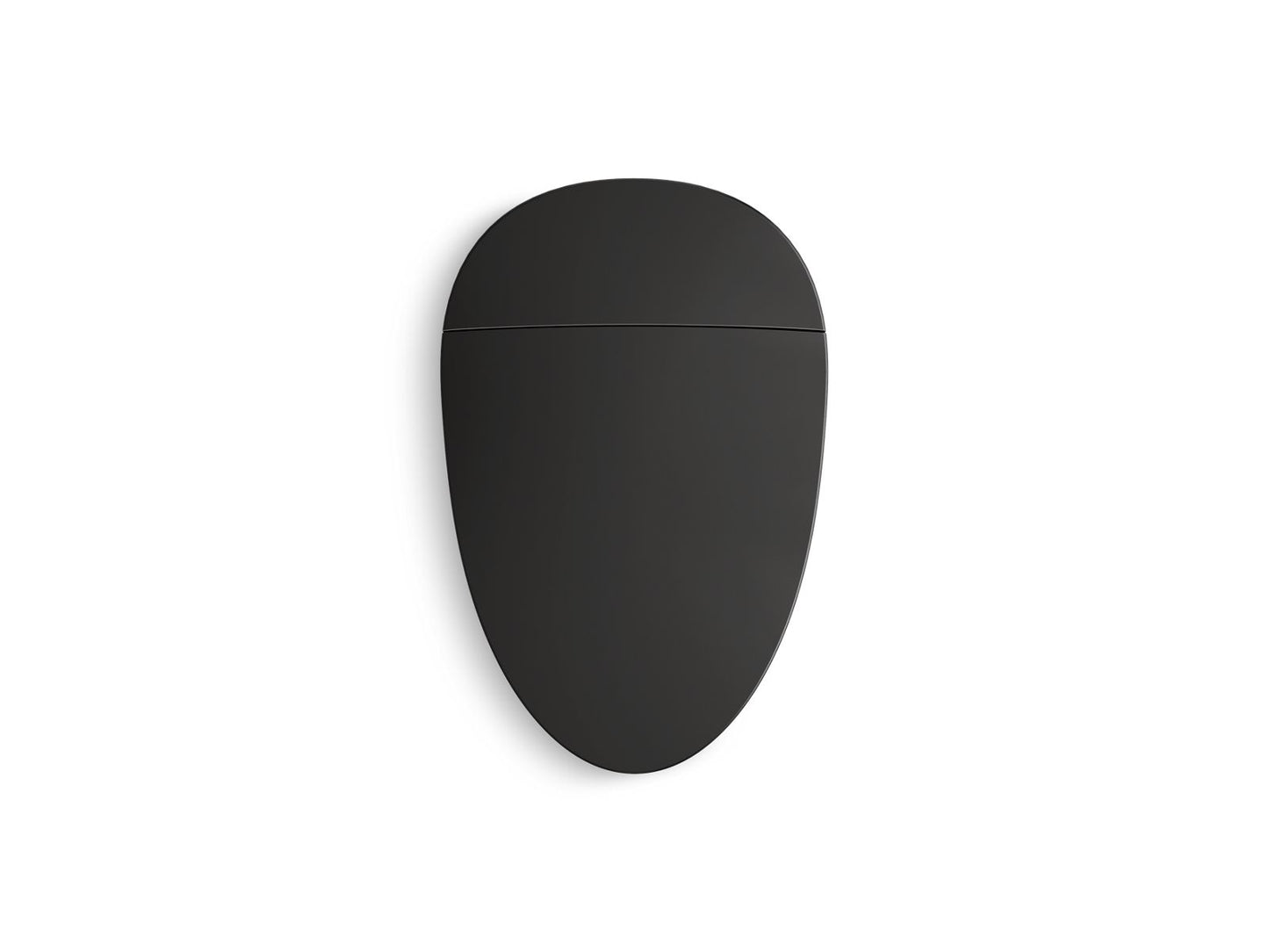 KOHLER K-5401-PA-HB1 Veil One-Piece Compact Elongated Smart Toilet Dual-Flush In Honed Black