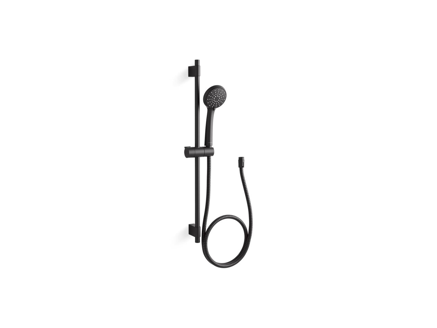 KOHLER K-35950-Y-BL Bellera 28" Three-Function Handshower Kit, 2.5 Gpm - Matte Black