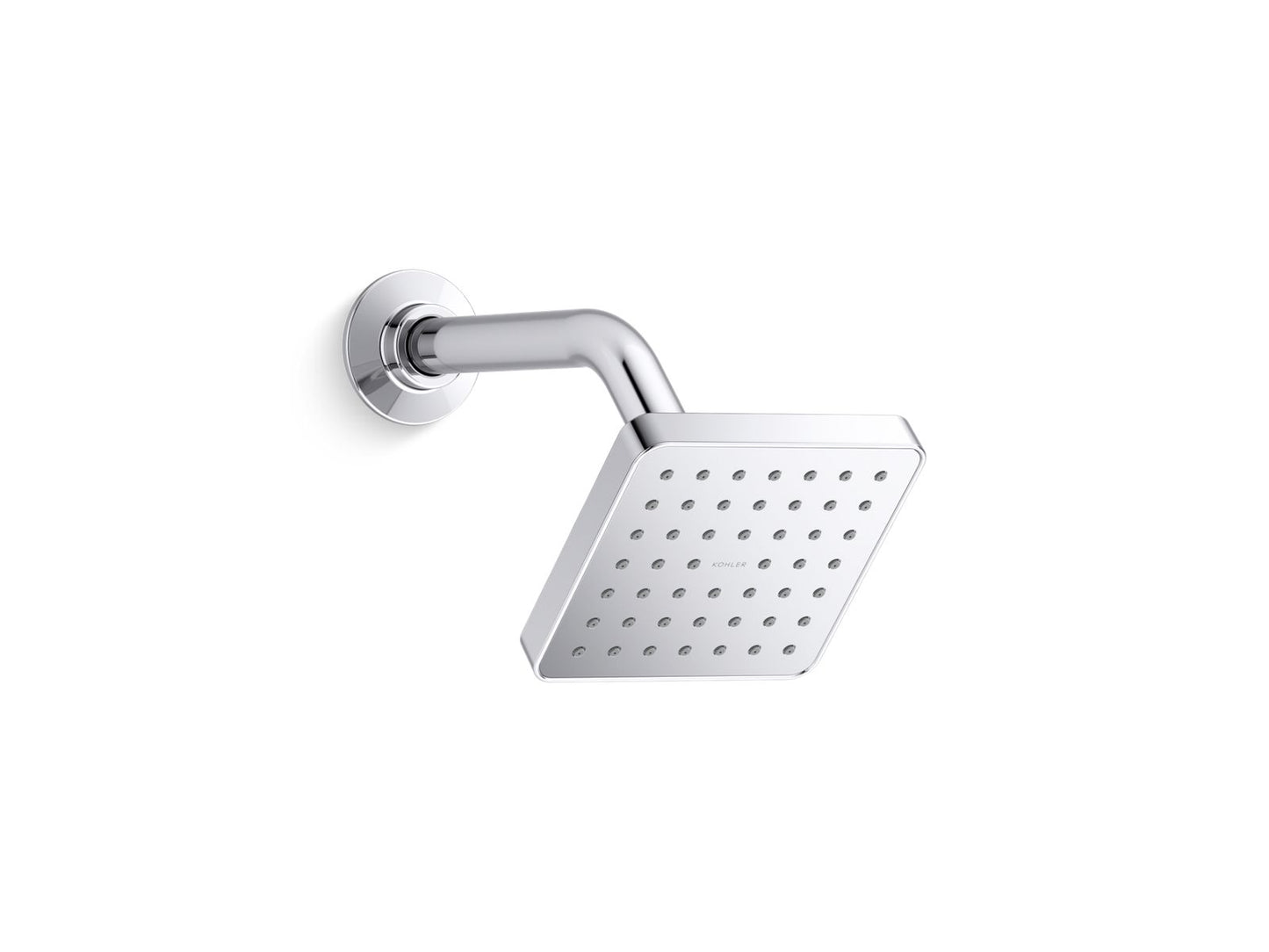 KOHLER K-33597-H-CP Venza Single-Function Showerhead, 1.5 Gpm - Polished Chrome
