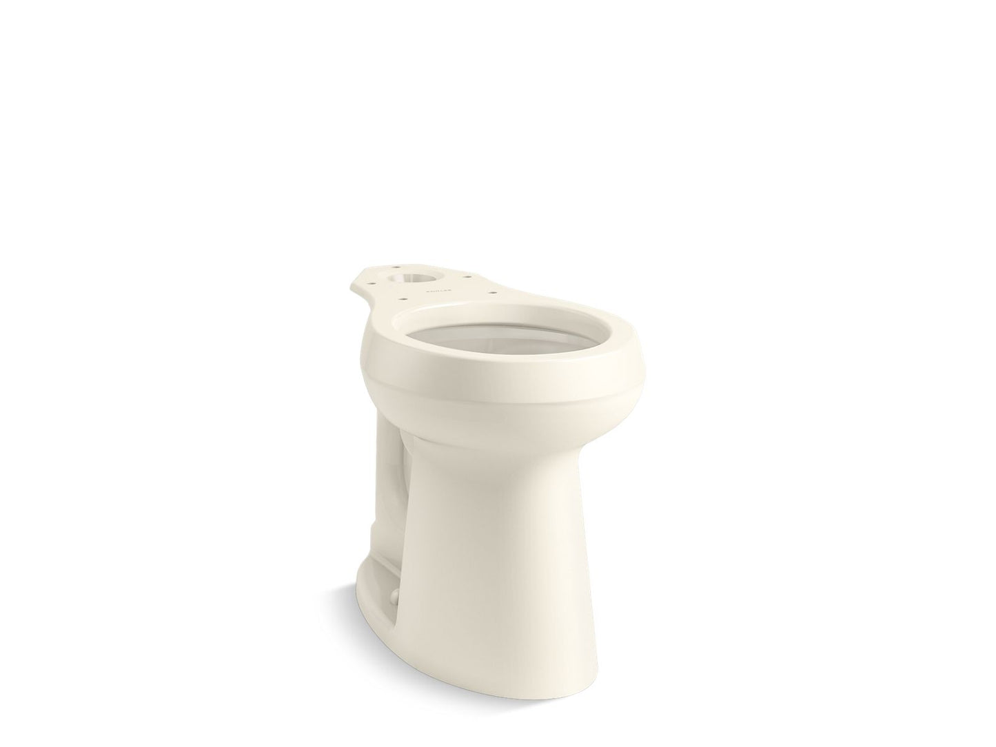 KOHLER K-35643-96 Tall round-front toilet bowl - Biscuit