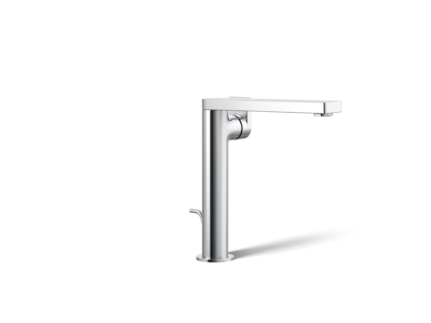 KOHLER Composed Tall single-handle bathroom sink faucet with Lever handle, 1.2 gpm - Polished Chrome, K-73168-4-CP