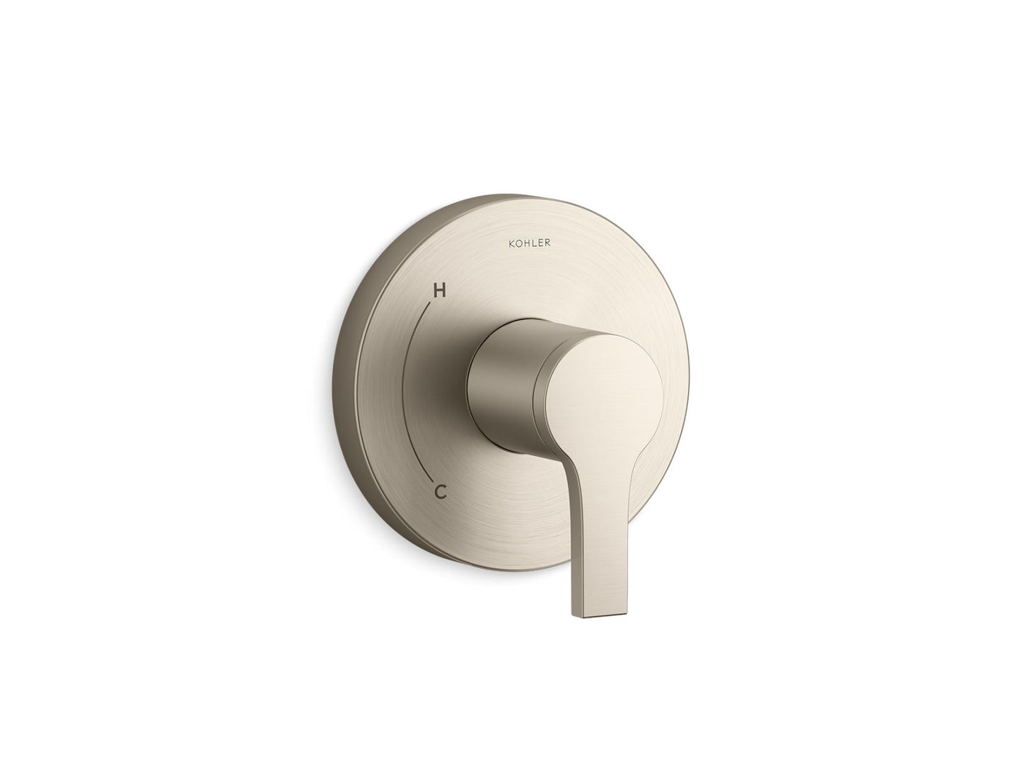 KOHLER K-TS35320-4-BN Elate Rite-Temp Valve Trim - Vibrant Brushed Nickel