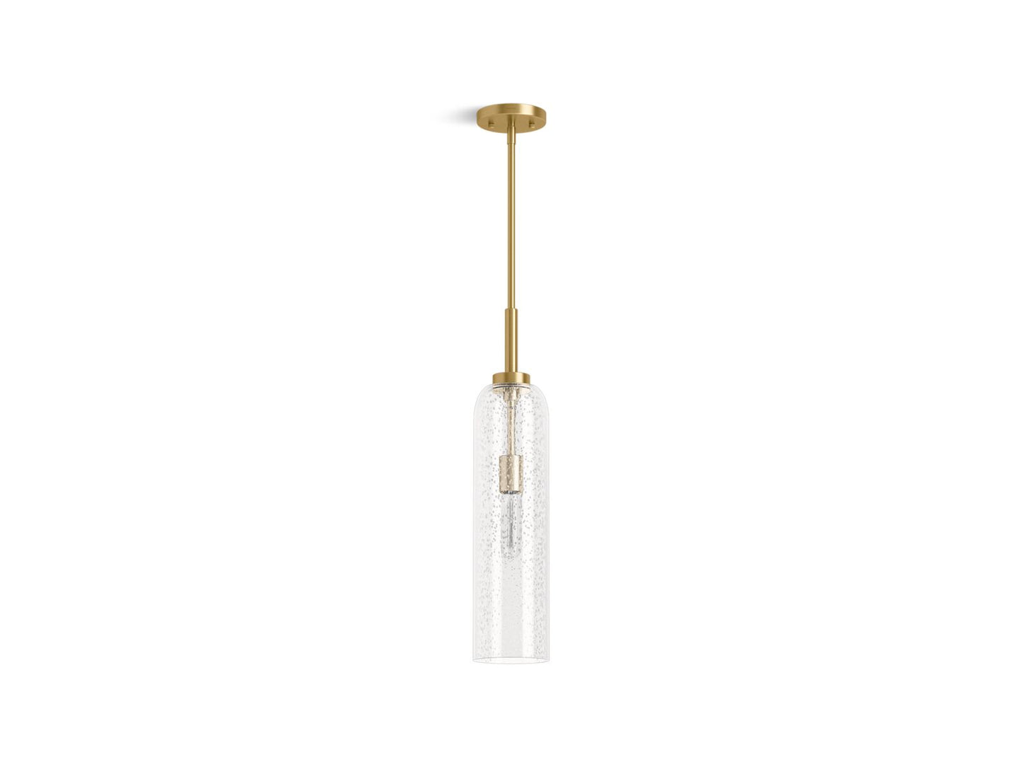 KOHLER 42199-PE01-2GL Simplice 5 in. Bottle Pendant - Brushed Moderne Brass