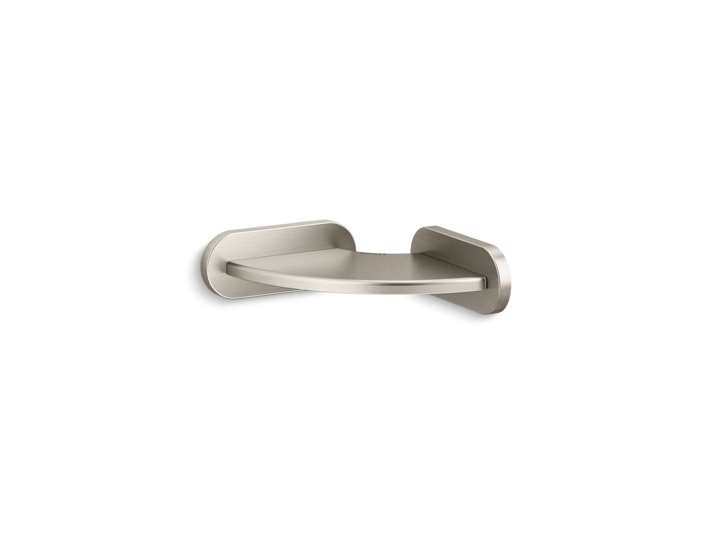 KOHLER K-33809-BN Elate Foot Ledge - Vibrant Brushed Nickel