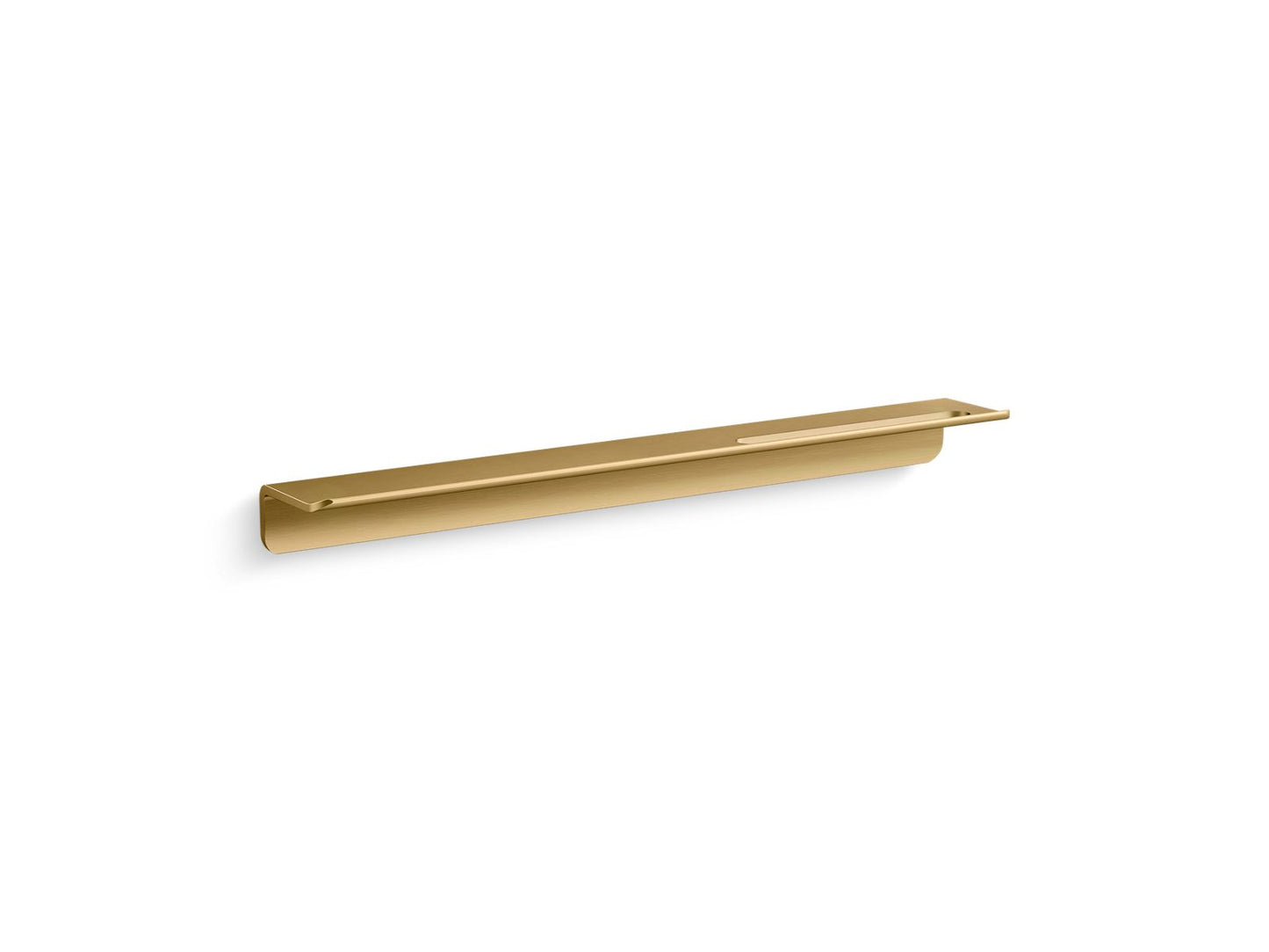 KOHLER Choreograph 21" floating shower shelf - Vibrant Brushed Moderne Brass, K-97623-2MB