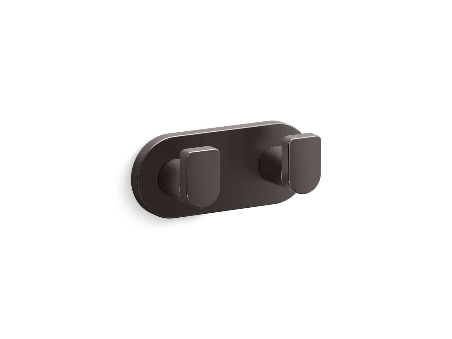 KOHLER K-73146-BGP Double robe hook - Brushed Graphite