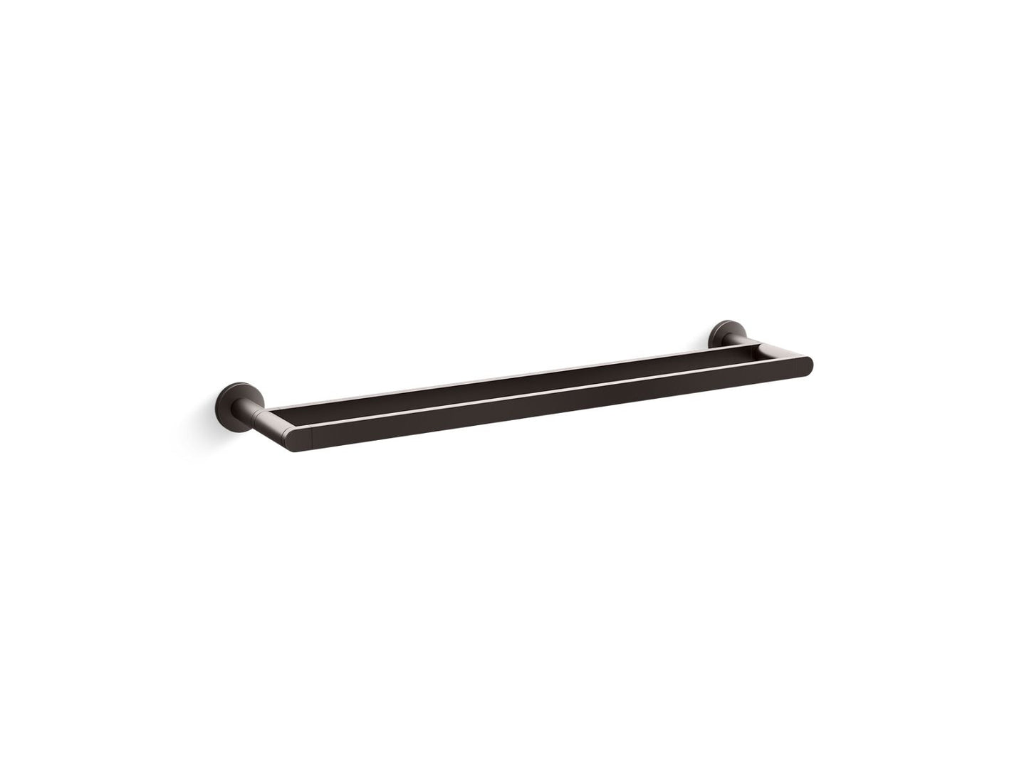 KOHLER K-73144-BGP 24" double towel bar - Brushed Graphite