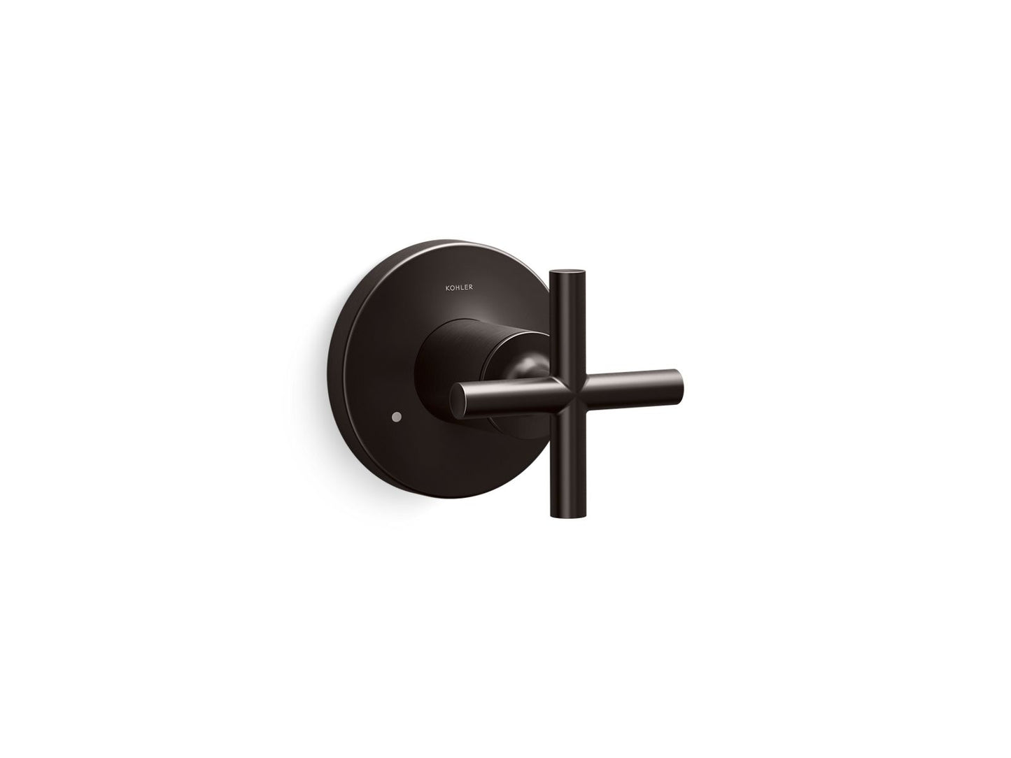 KOHLER K-T14491-3-BGP MasterShower transfer valve trim with cross handle - Brushed Graphite