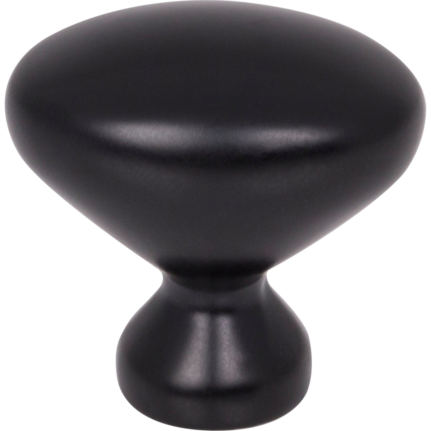 ELEMENTS 897L-MB Merryville 1-1/4" Length Oval Knob - Matte Black