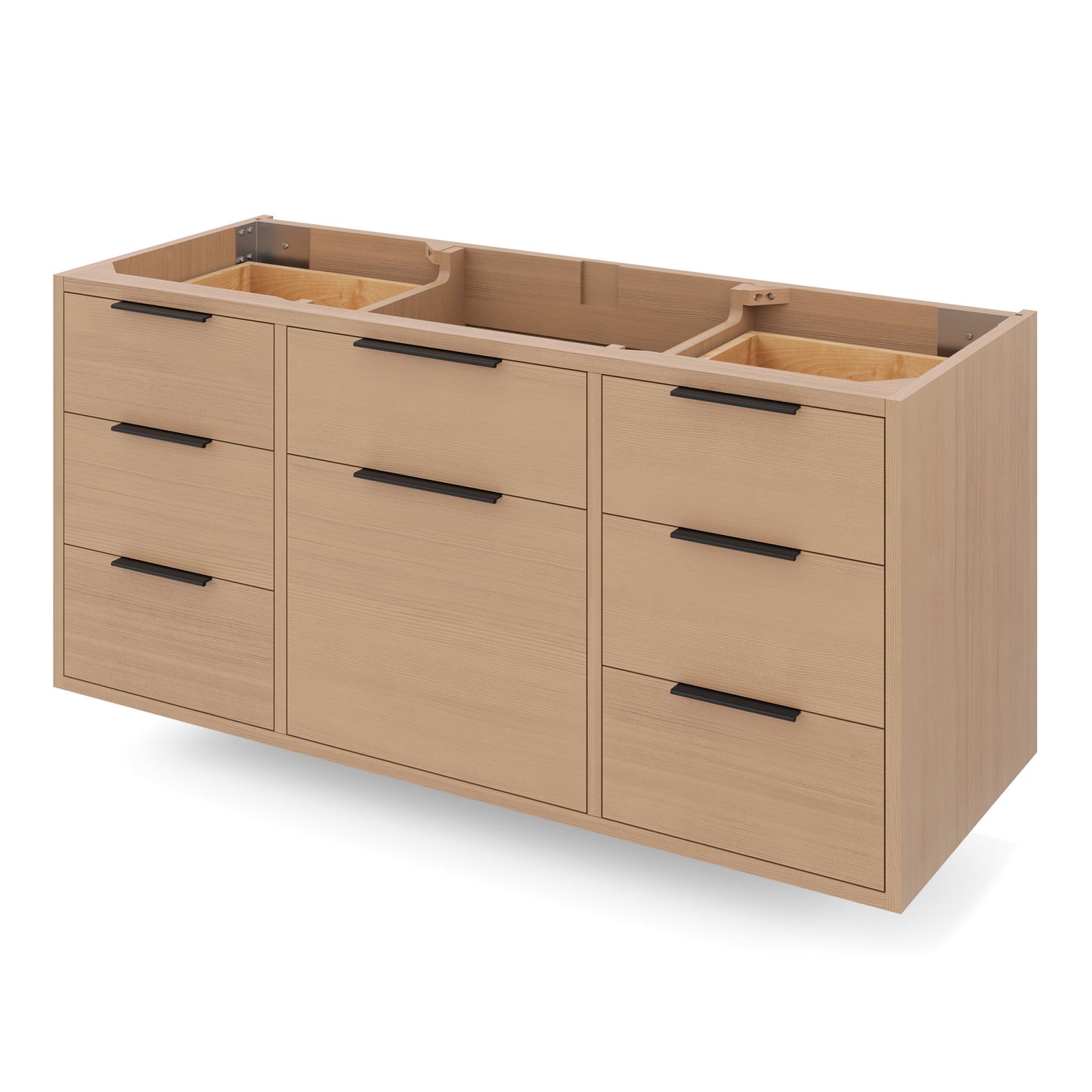 JEFFREY ALEXANDER VN2GAR-48-NO-NT 48" Natural Oak Gardner Vanity - Natural Oak