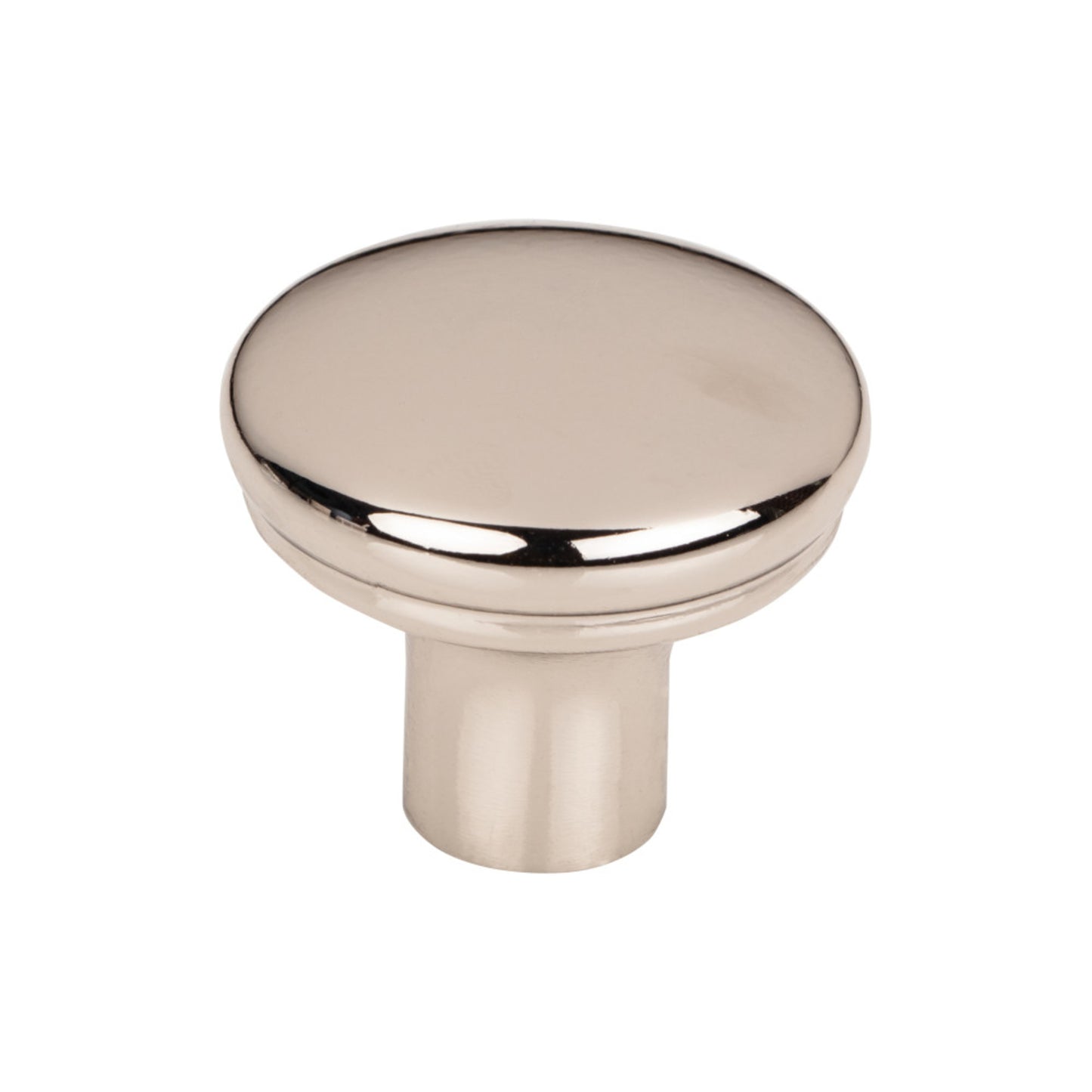 TOP KNOBS TK3050PN Julian 1 1/4" Length Mushroom Knob - Polished Nickel