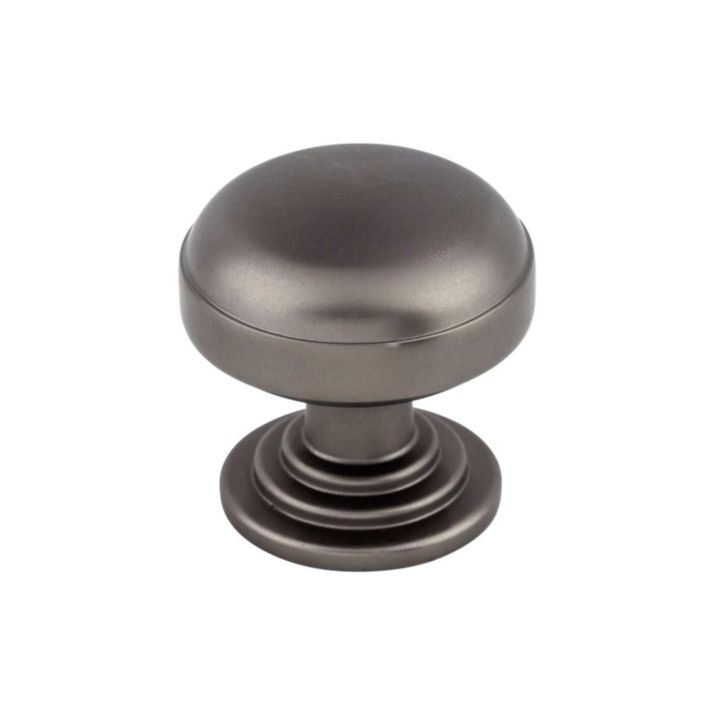 TOP KNOBS TK3000AG Ellis 1 1/4" Length Mushroom Knob - Ash Gray