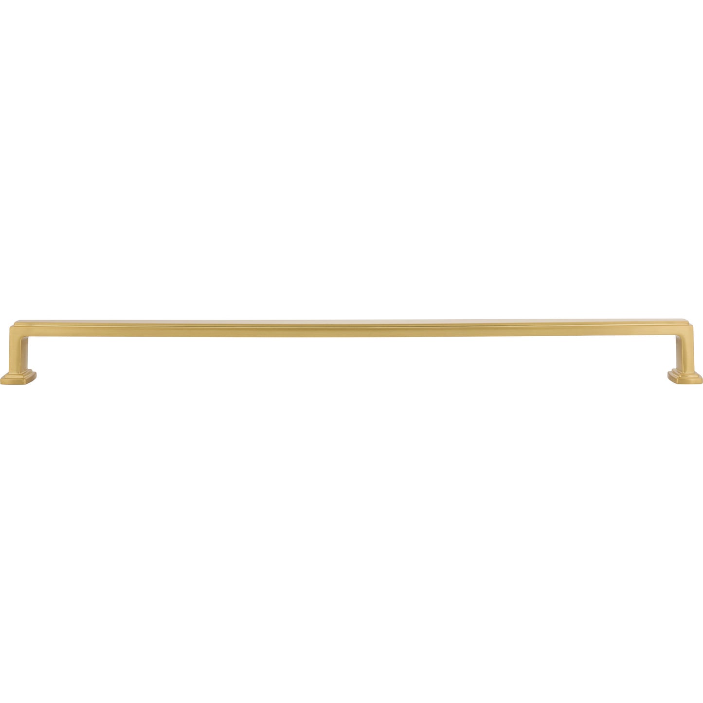 JEFFREY ALEXANDER 171-18BG Richard 18" Center-to-Center Appliance Pull - Brushed Gold