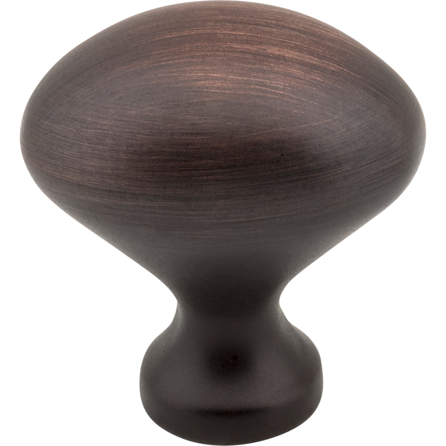 ELEMENTS 897DBAC Merryville 1-1/8" Length Oval Knob - Brushed Oil Rubbed Bronze