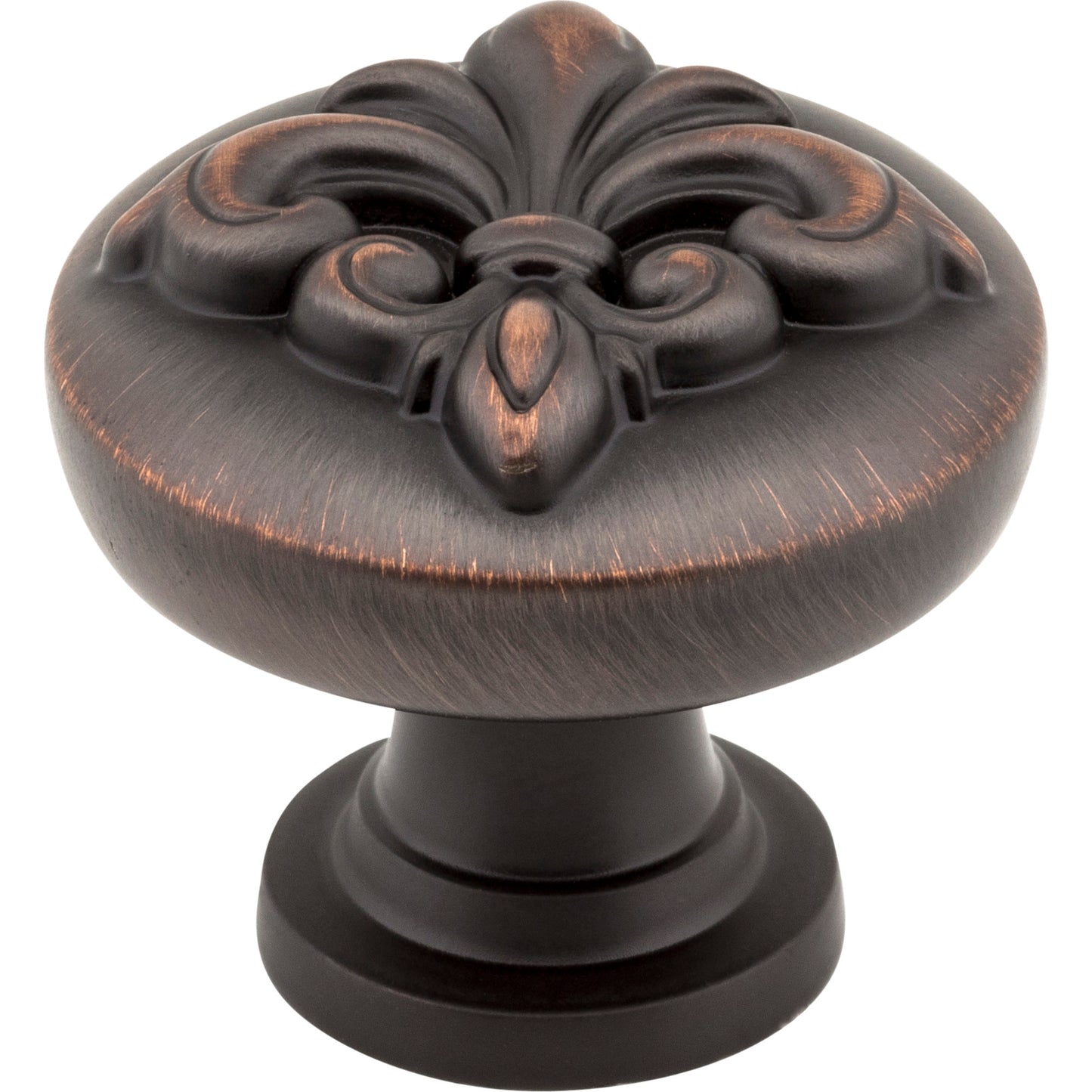 JEFFREY ALEXANDER 218DBAC Lafayette 1-3/8" Diameter Mushroom Knob - Brushed Oil Rubbed Bronze