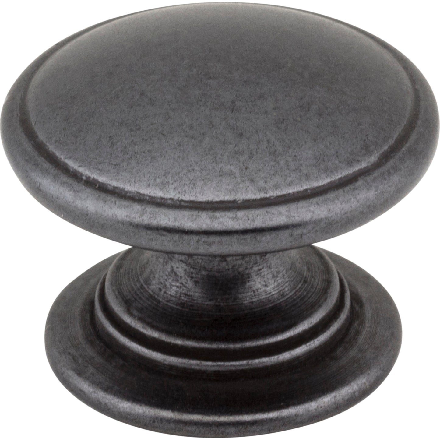 JEFFREY ALEXANDER 3980-DACM Durham 1-1/4" Diameter Mushroom Knob - Gun Metal