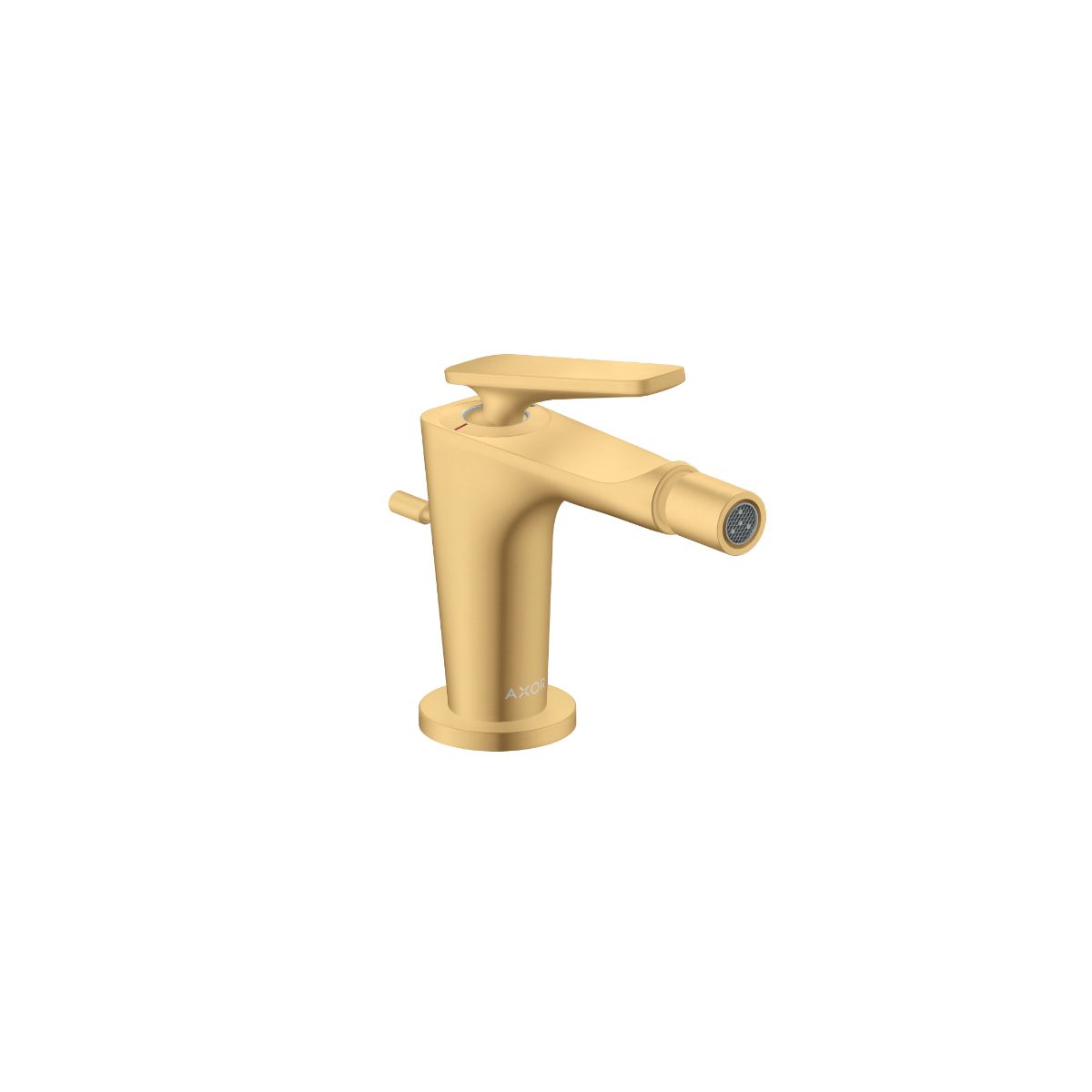 AXOR Citterio C Single-Hole Bidet with Pop-Up Drain in Brushed Gold Optic