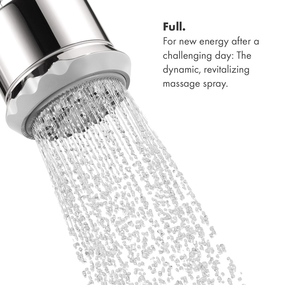 HANSGROHE 28496671 Matte Black Clubmaster Modern Showerhead 2.5 GPM