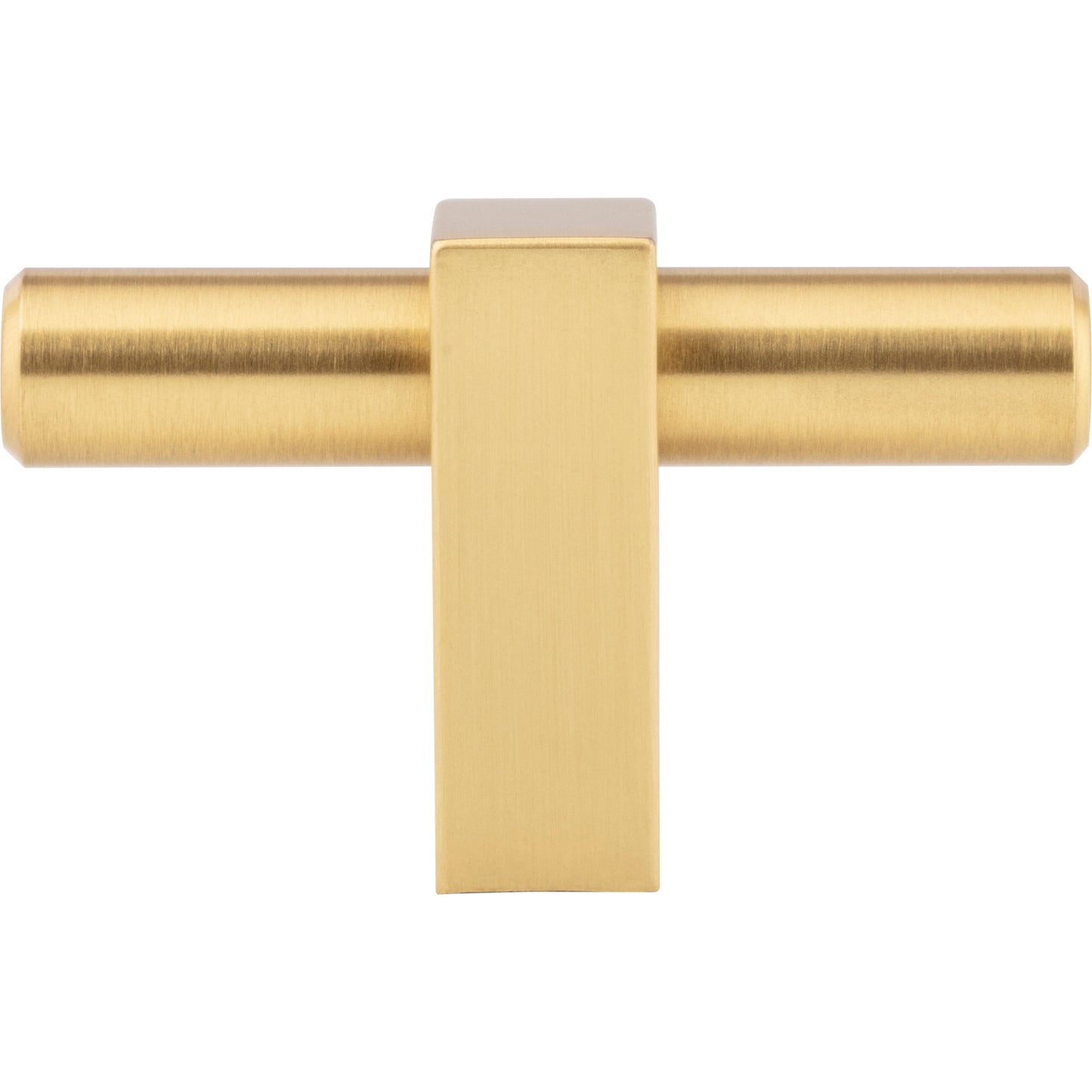 JEFFREY ALEXANDER 478T-BG Larkin 1 2-3/8" Length Bar Knob - Brushed Gold