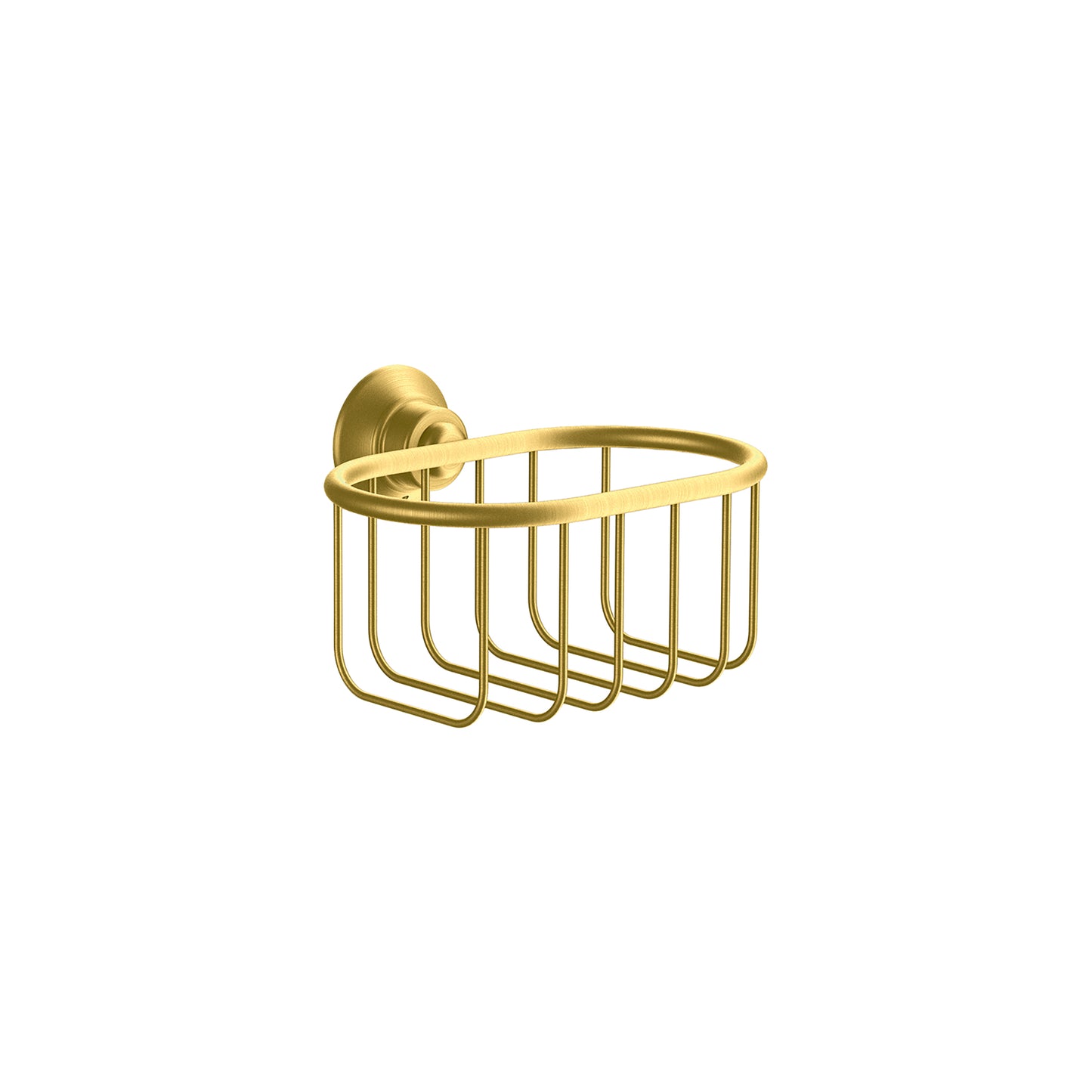 AXOR Montreux Shower Basket in Brushed Gold Optic