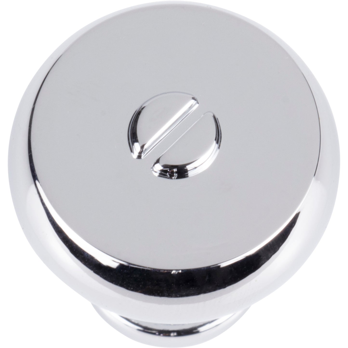 ATLAS A980-CH Everitt 1 3/16" Diameter Round Knob - Polished Chrome