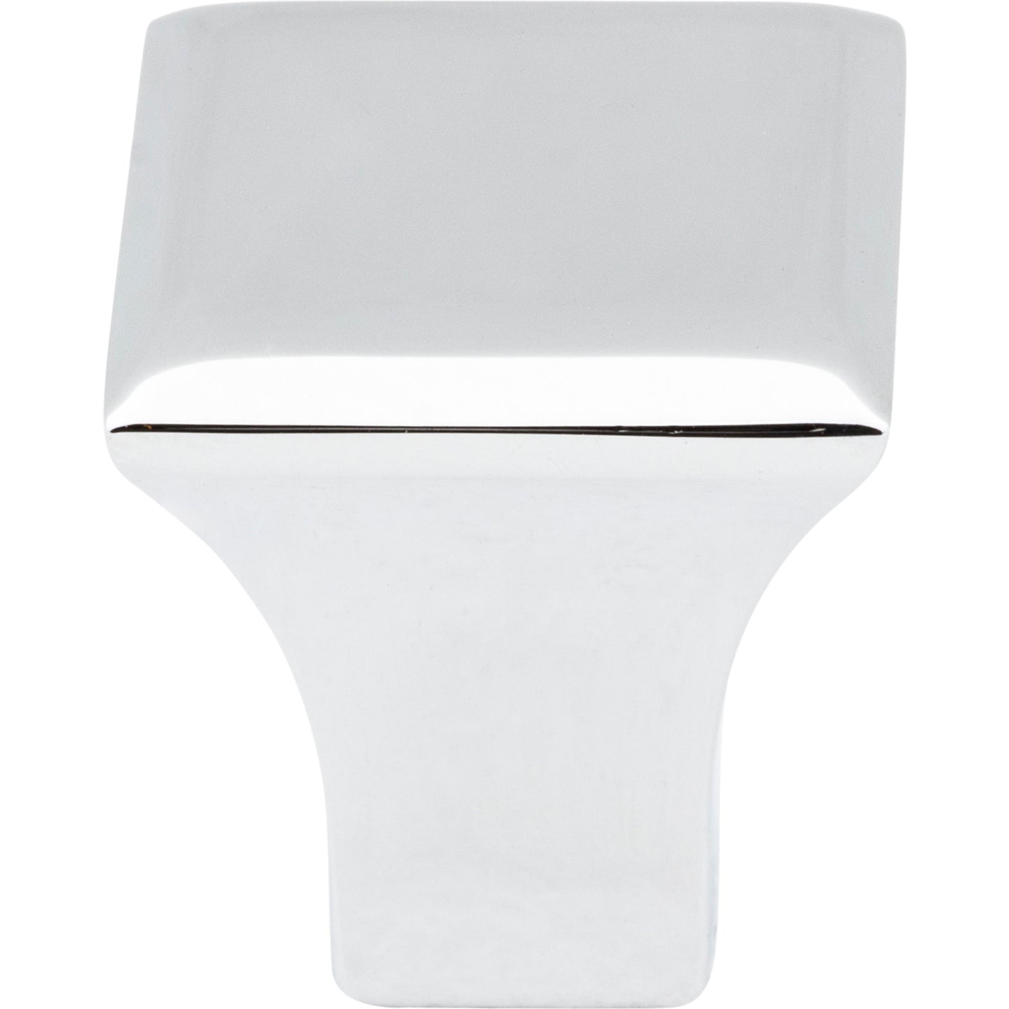 JEFFREY ALEXANDER 972S-PC Marlo 7/8" Length Square Knob - Polished Chrome