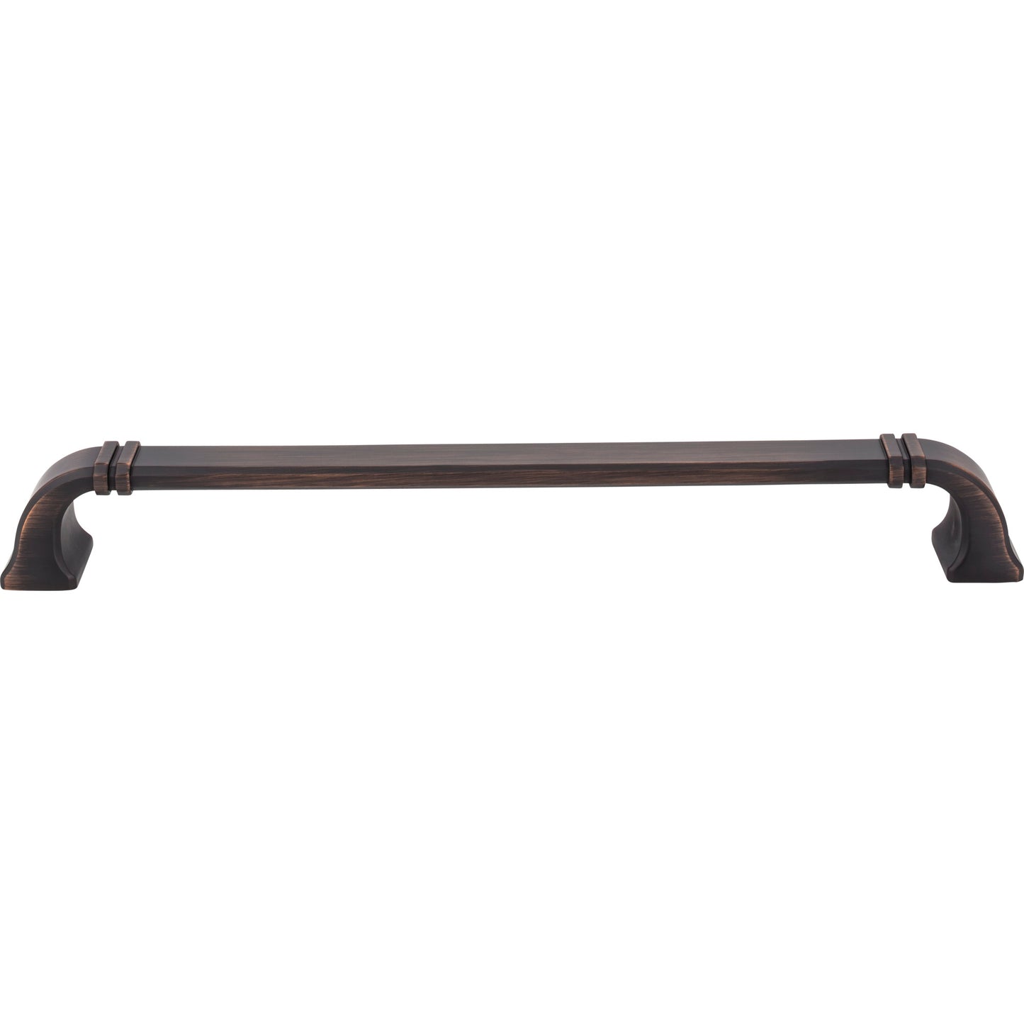 JEFFREY ALEXANDER 165-12DBAC Ella 12" Center-to-Center Appliance Pull - Brushed Oil Rubbed Bronze