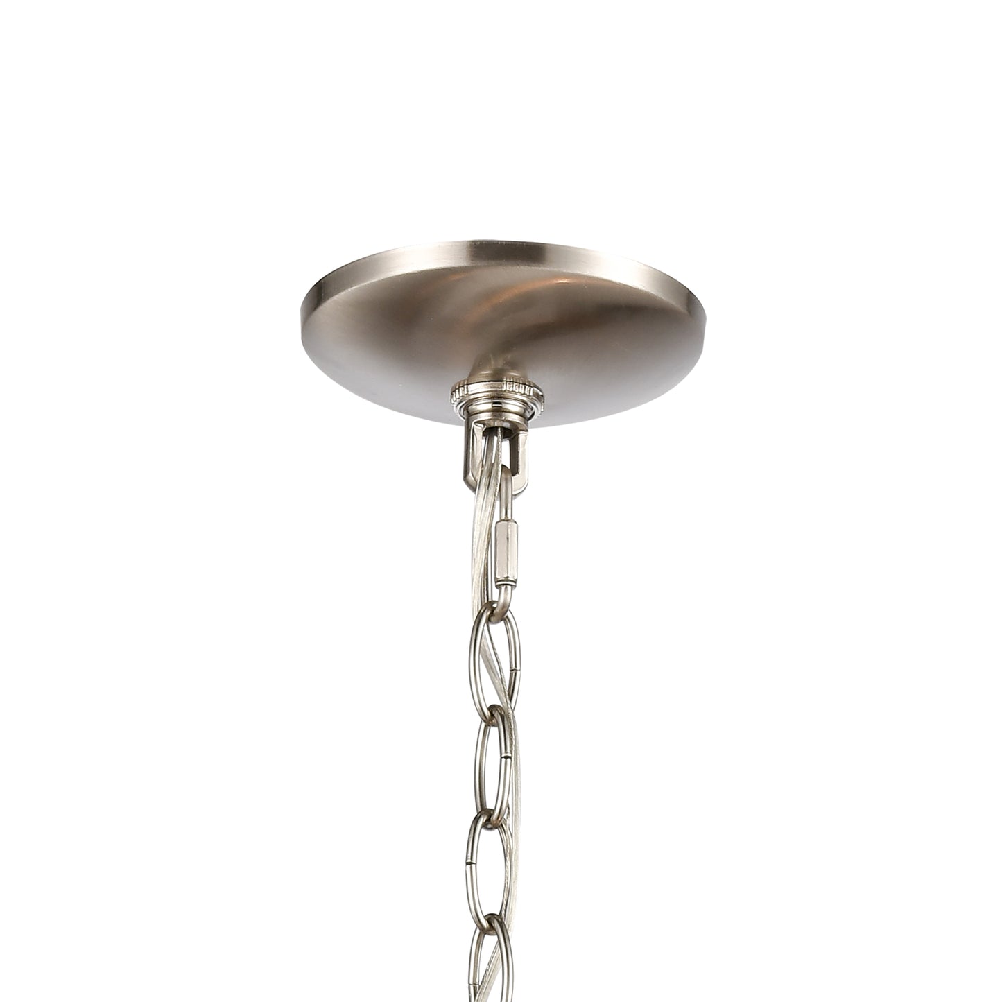 THOMAS CN300322 Market Square 19'' Wide 3-Light Chandelier - Brushed Nickel