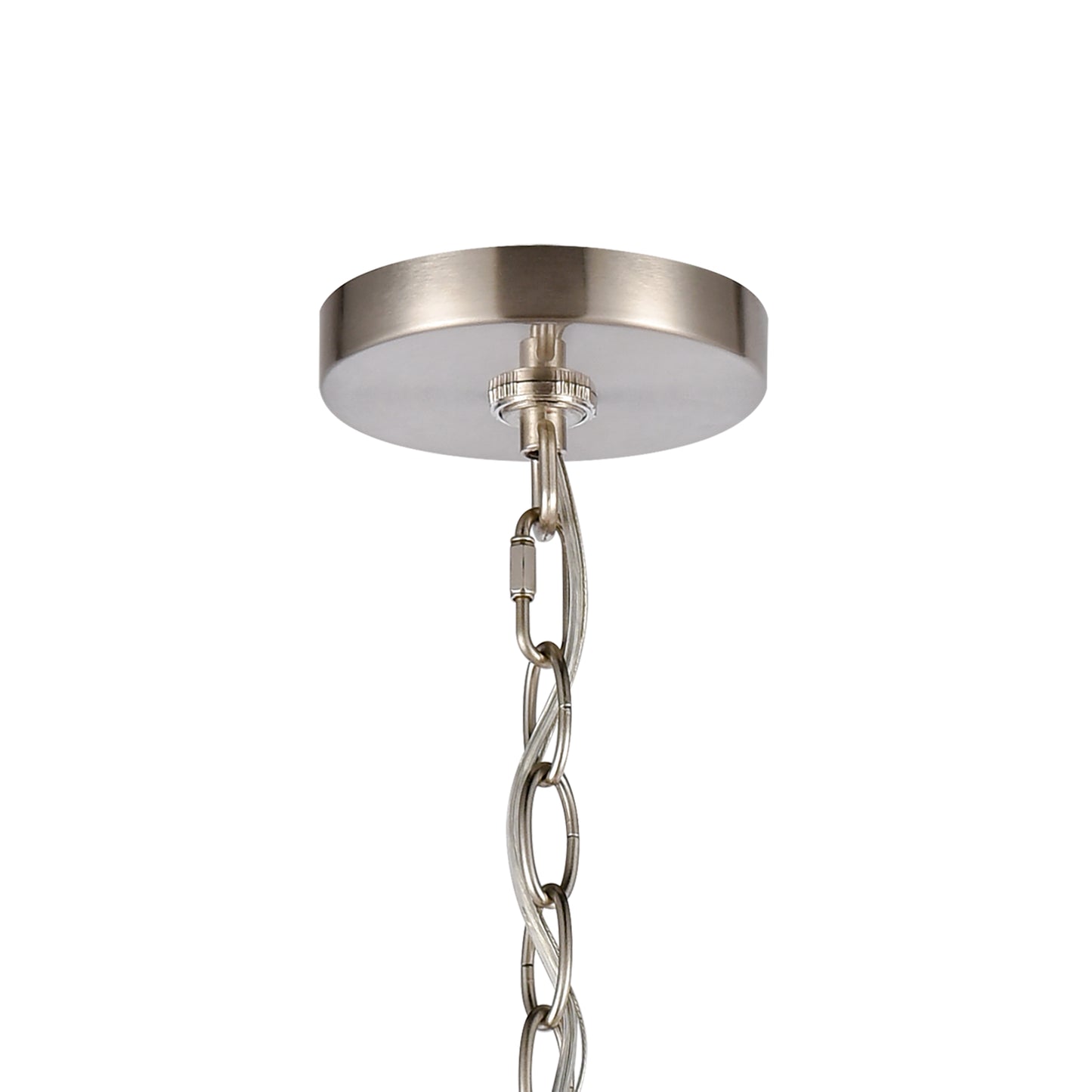 THOMAS CN320322 Calistoga 23'' Wide 3-Light Chandelier - Brushed Nickel