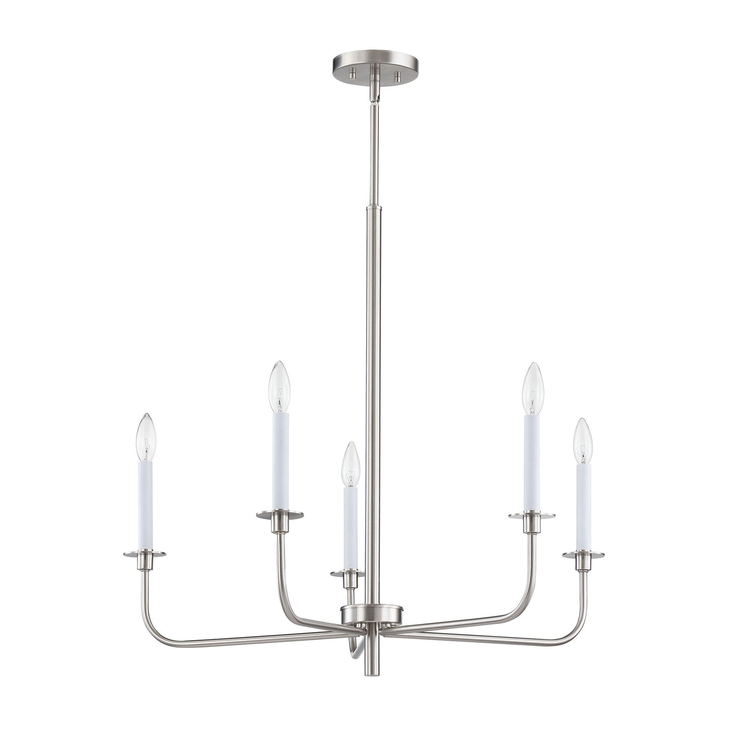 THOMAS CN341522 Lexington Green 30'' Wide 5-Light Chandelier - Brushed Nickel