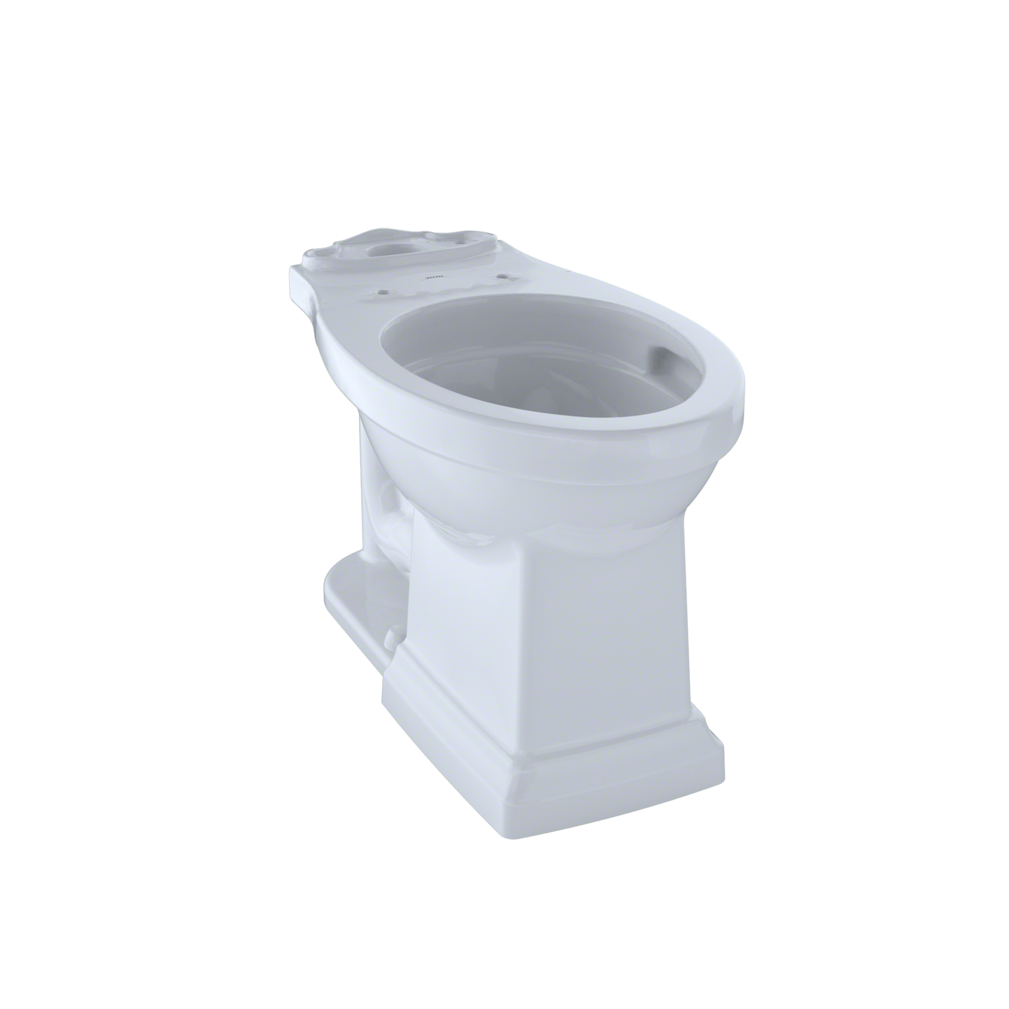 TOTO C404CUFG#01 Promenade Ii Universal Height Toilet Bowl With Cefiontect - Cotton White