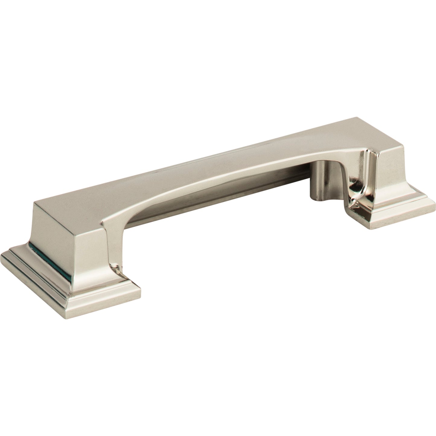 ATLAS 339-PN Sutton Place 3" Center to Center Cup/Bin Pull - Polished Nickel
