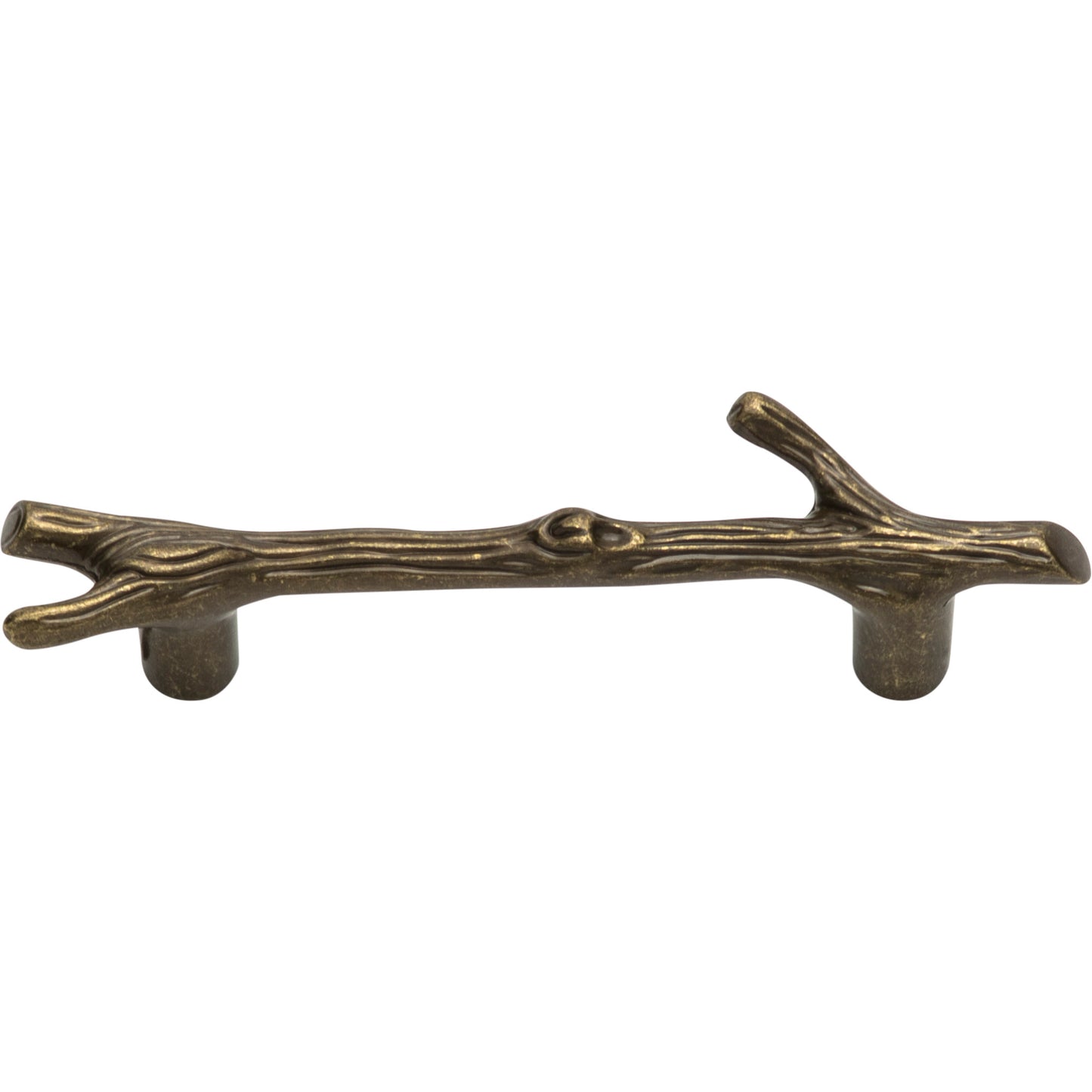 ATLAS 2106-BB Twig 3" Center to Center Novelty Pull - Burnished Bronze