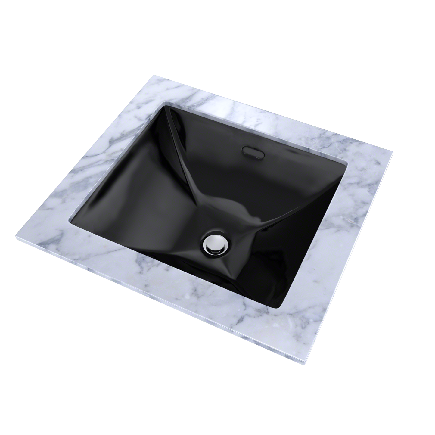 TOTO LT624#51 Legato Rectangular Undermount Bathroom Sink - Ebony