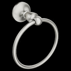 MOEN DN8286BN Brushed nickel towel ring - Brushed Nickel