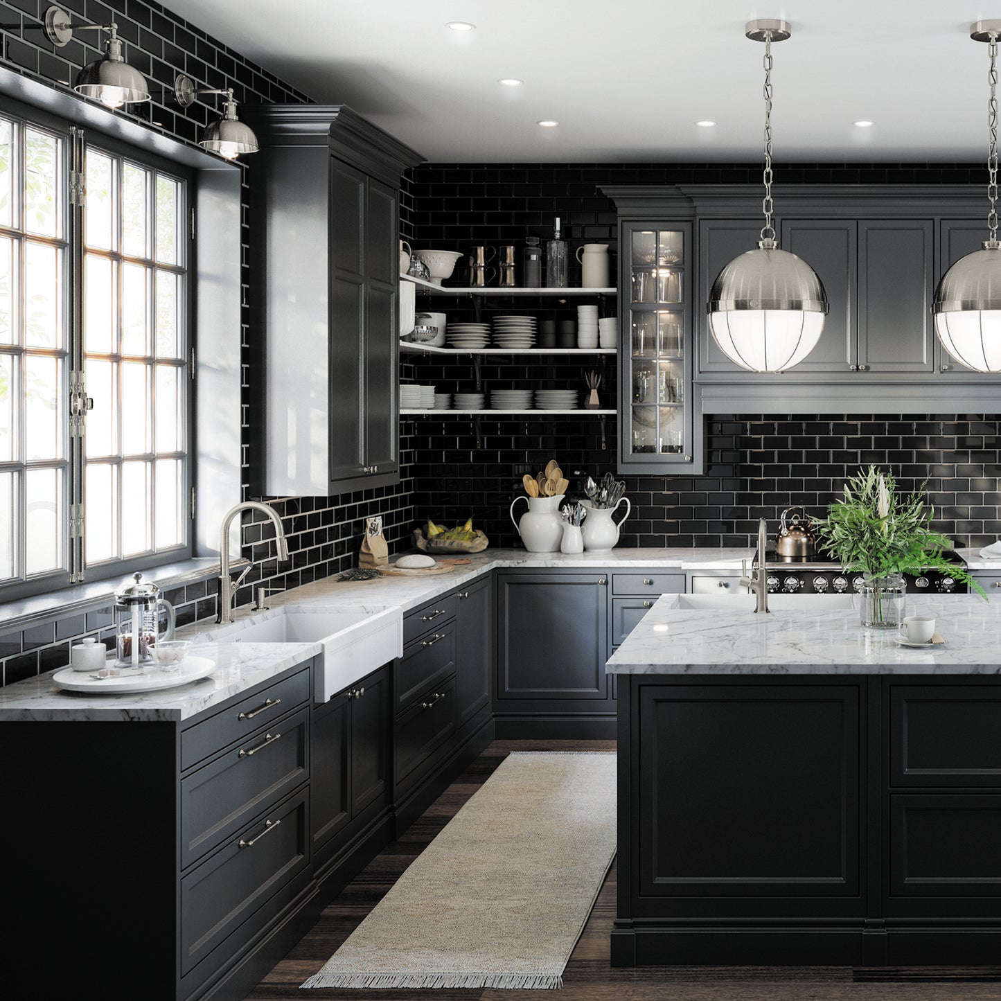 HANSGROHE 04854800 Stainless Steel Optic Locarno Transitional Kitchen Faucet 1.5 GPM