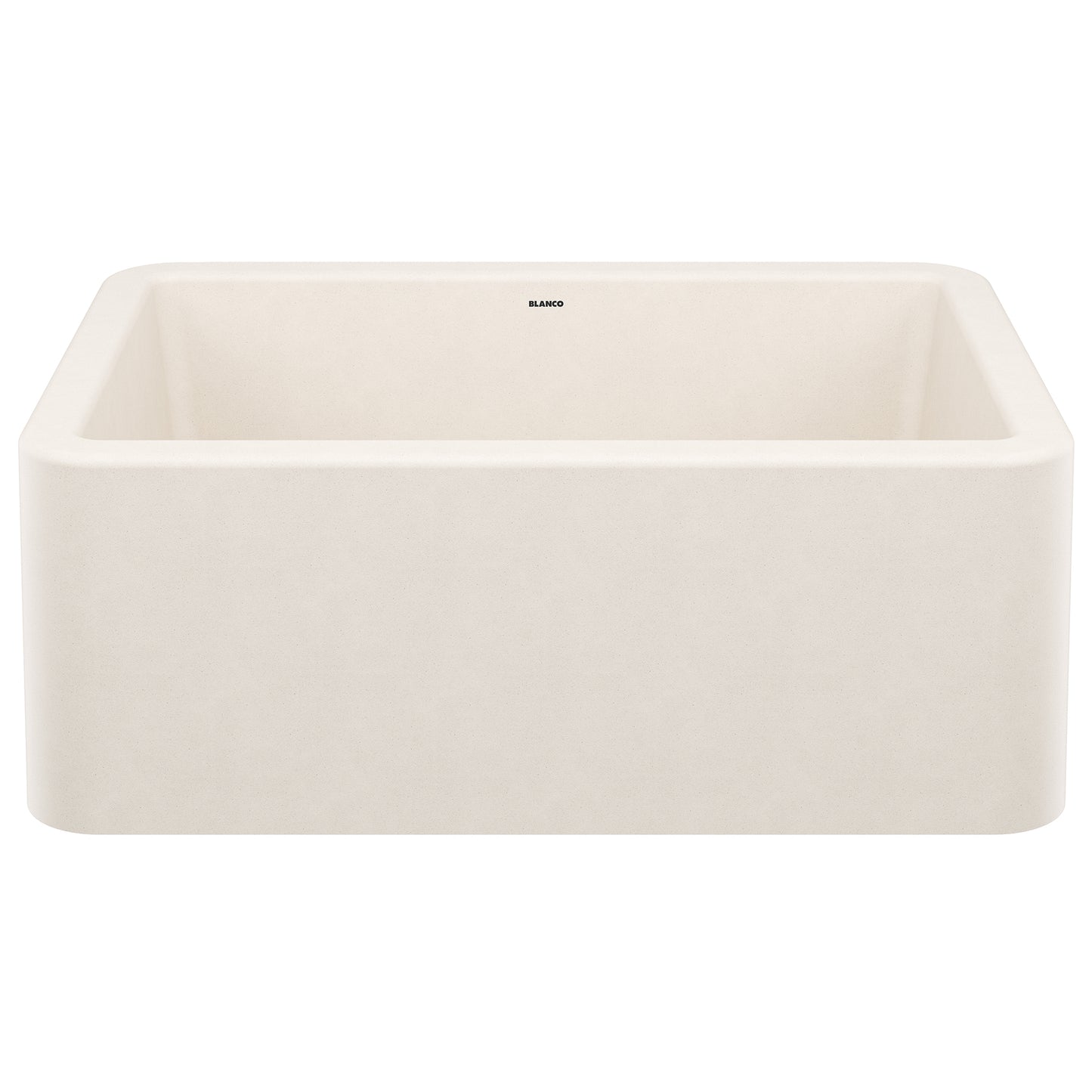 BLANCO 443075 Ikon Ikon SILGRANIT 27" Single Bowl Apron-Front Farmhouse Sink - Soft White in Soft White