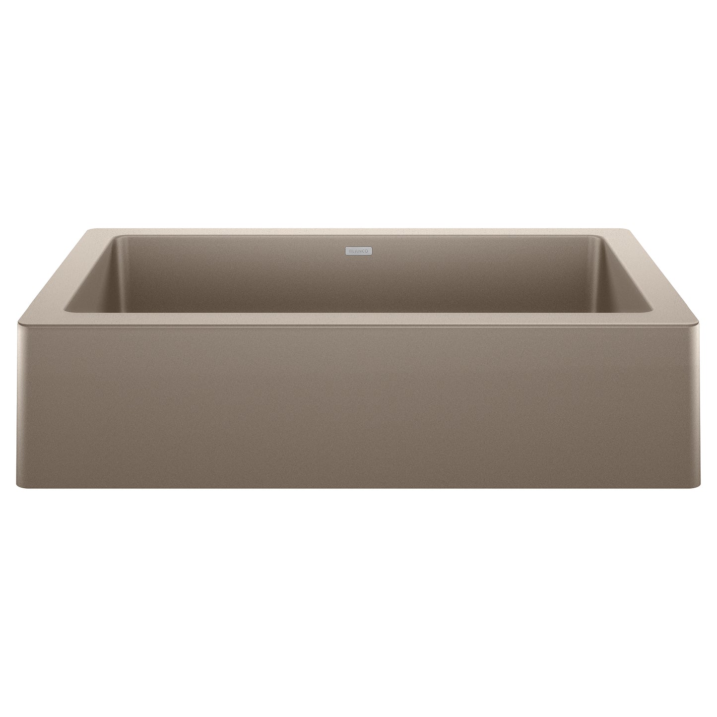 BLANCO 526544 Vintera Vintera SILGRANIT 30" Single Bowl Apron-Front Farmhouse Sink - Truffle in Truffle