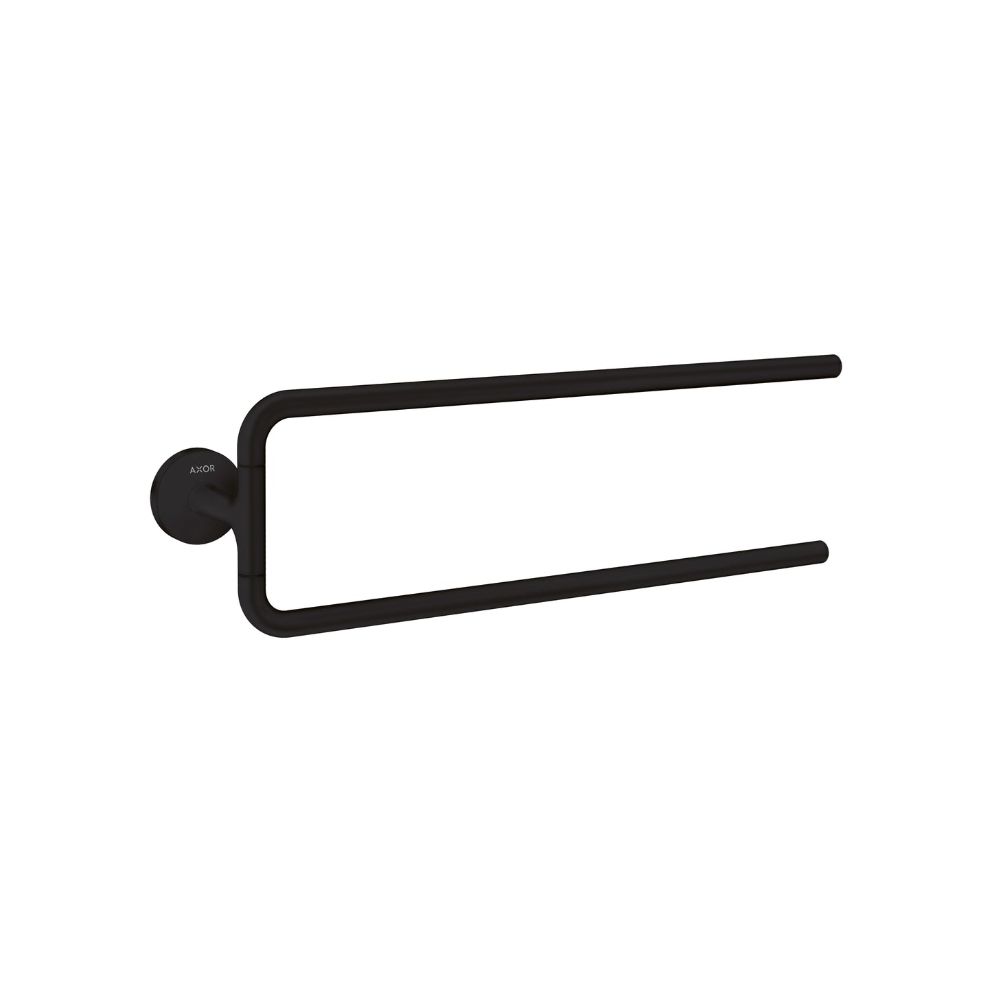 AXOR 42822670 Universal Circular Double Towel Bar, 20" - Matte Black