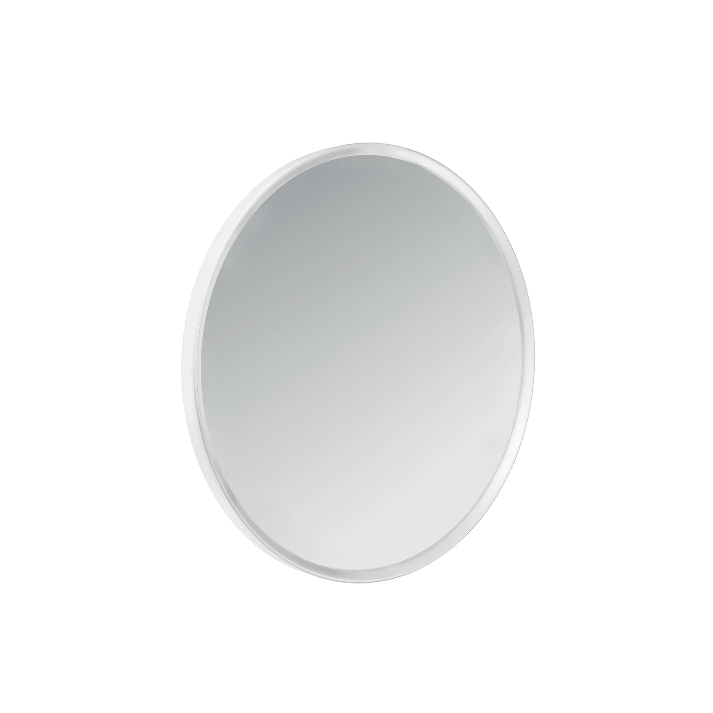 AXOR Universal Circular Wall Mirror in Matte White
