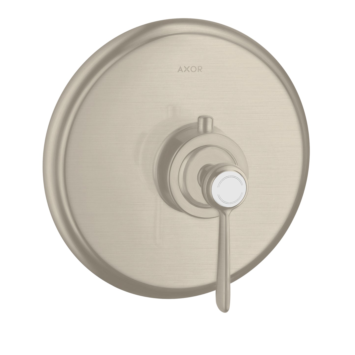 AXOR 16824821 Montreux Thermostatic Trim HighFlow with Lever Handle - Brushed Nickel