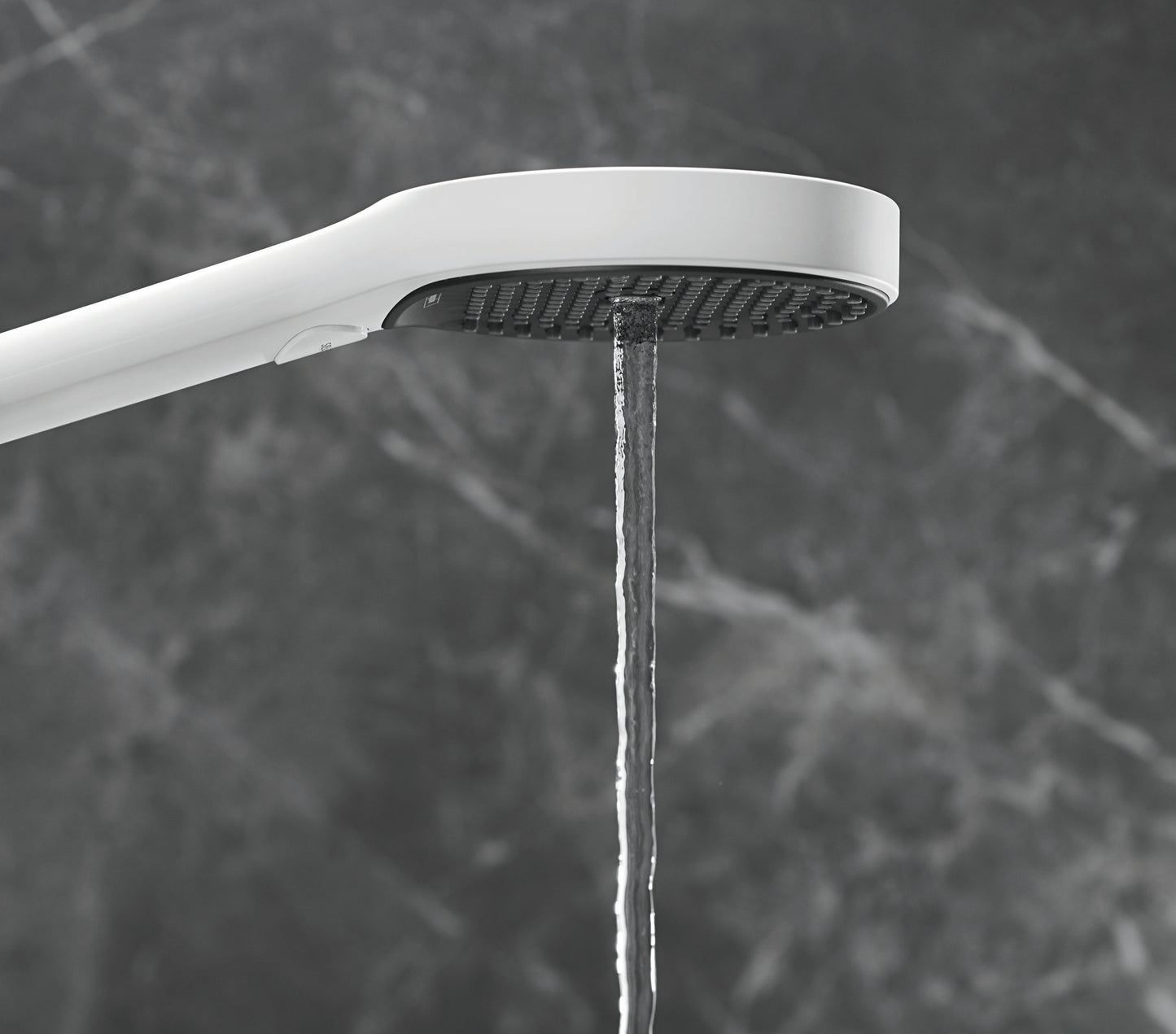 HANSGROHE 26864701 Rainfinity Handshower 130 3-Jet, 2.5 GPM - Matte White