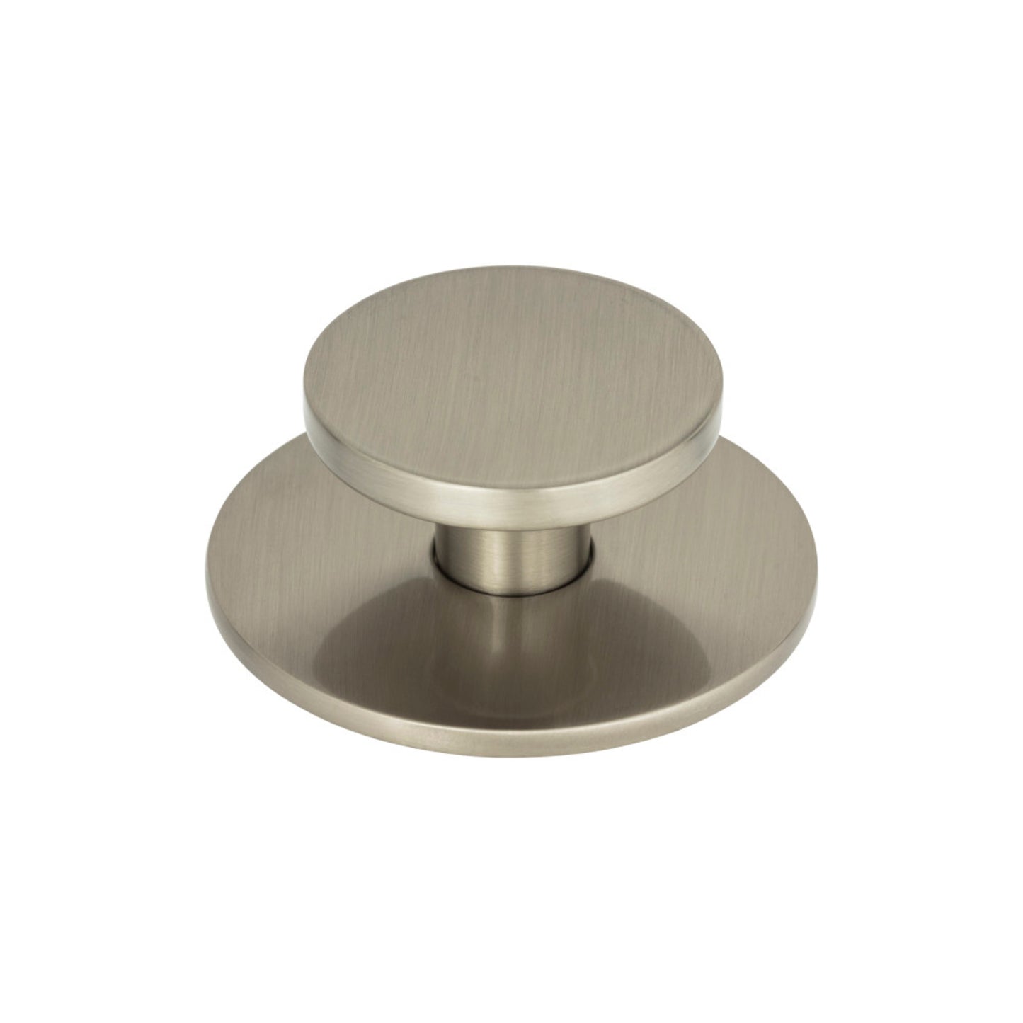 ATLAS A601-BRN Dot 2" Diameter Round Knob - Brushed Nickel